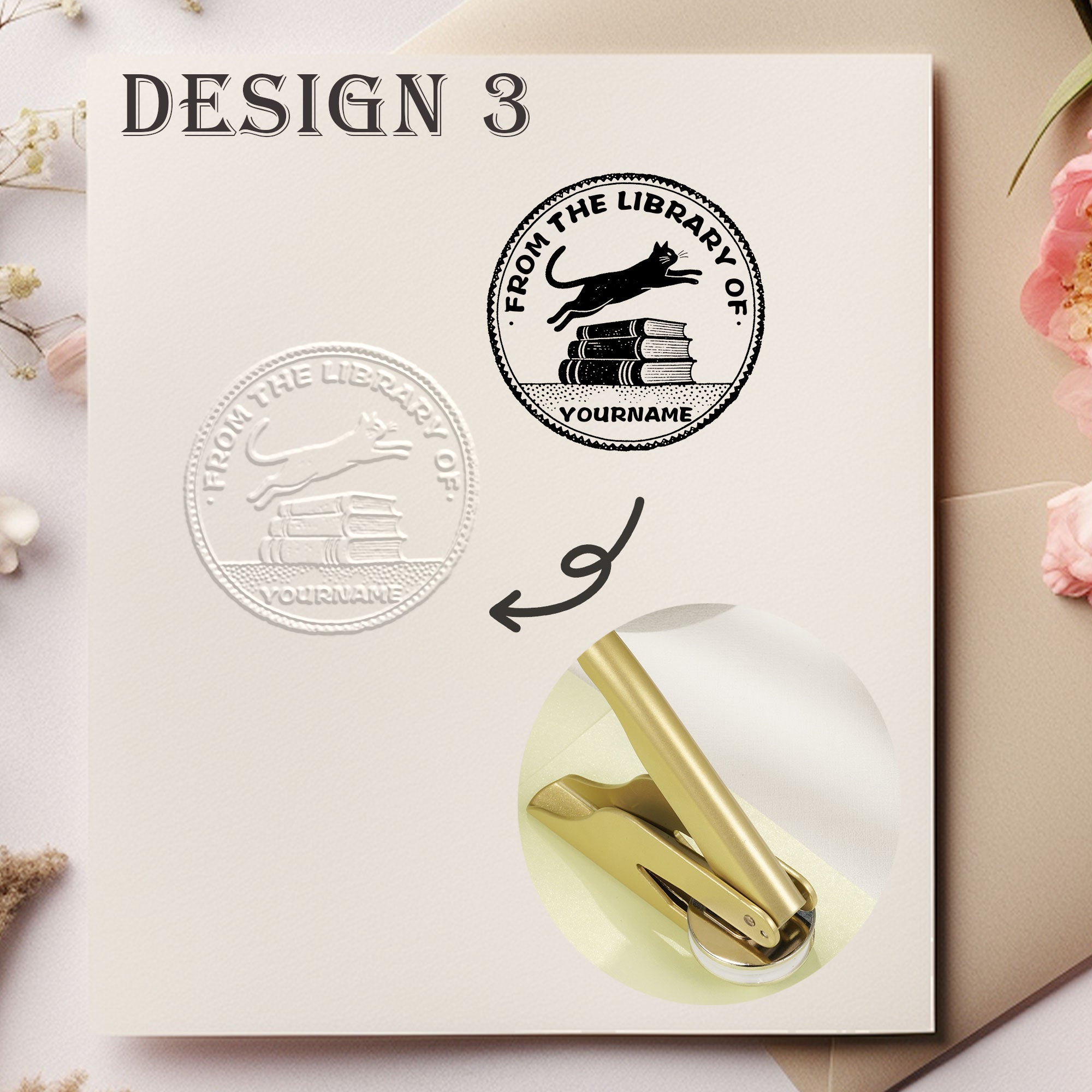 Custom metal embossing machine