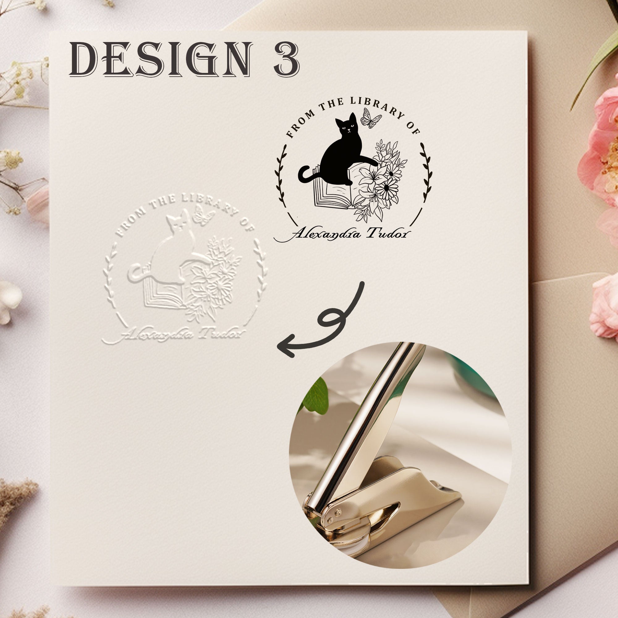 Custom Simple Style Embosser