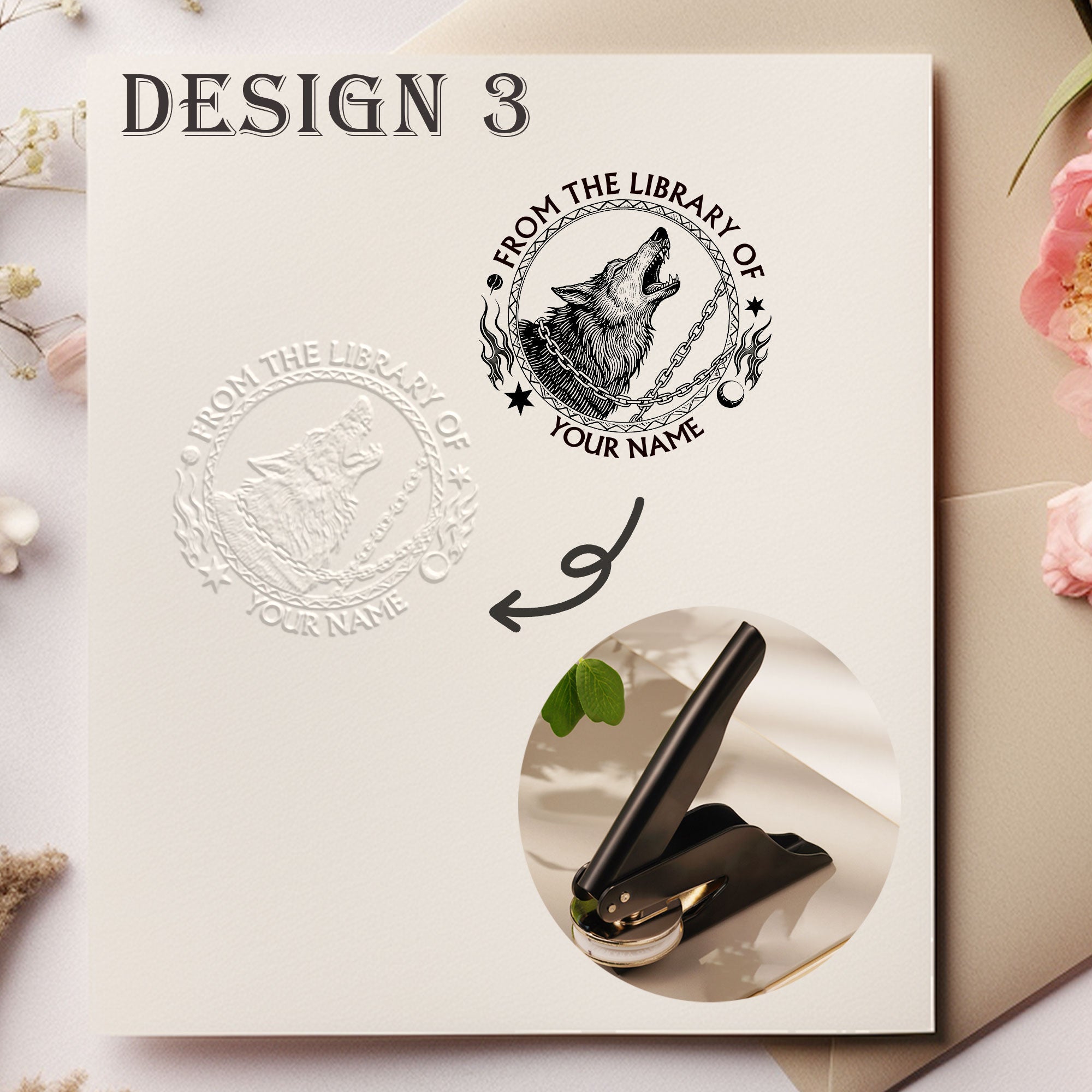 Custom Modern Design Embosser