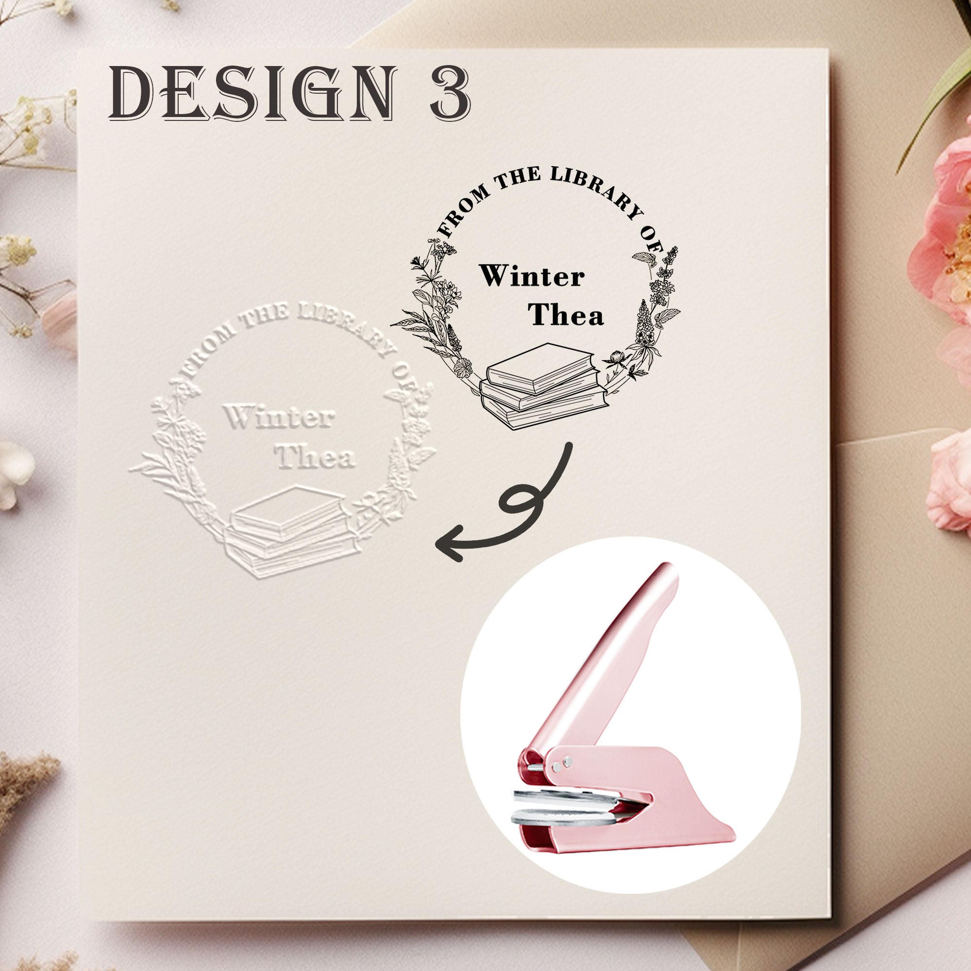 Custom Elegant Paper Embosser