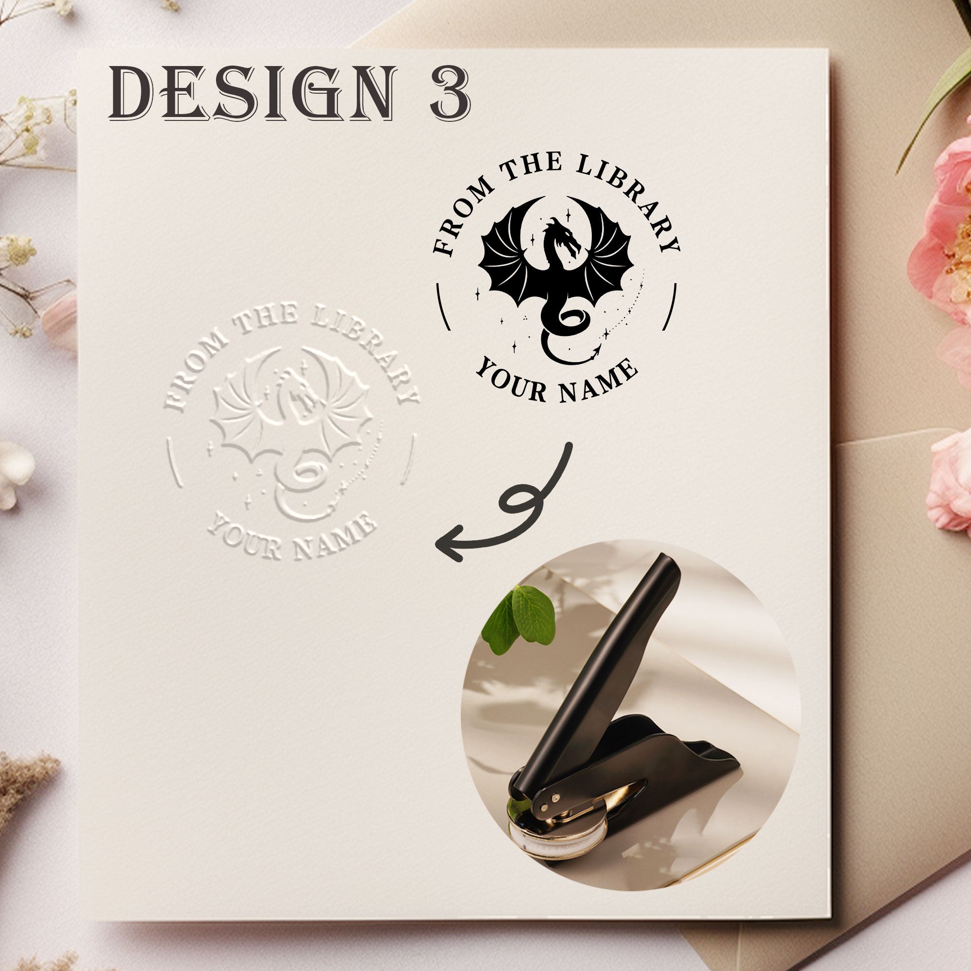 Custom Artistic Seal Embosser