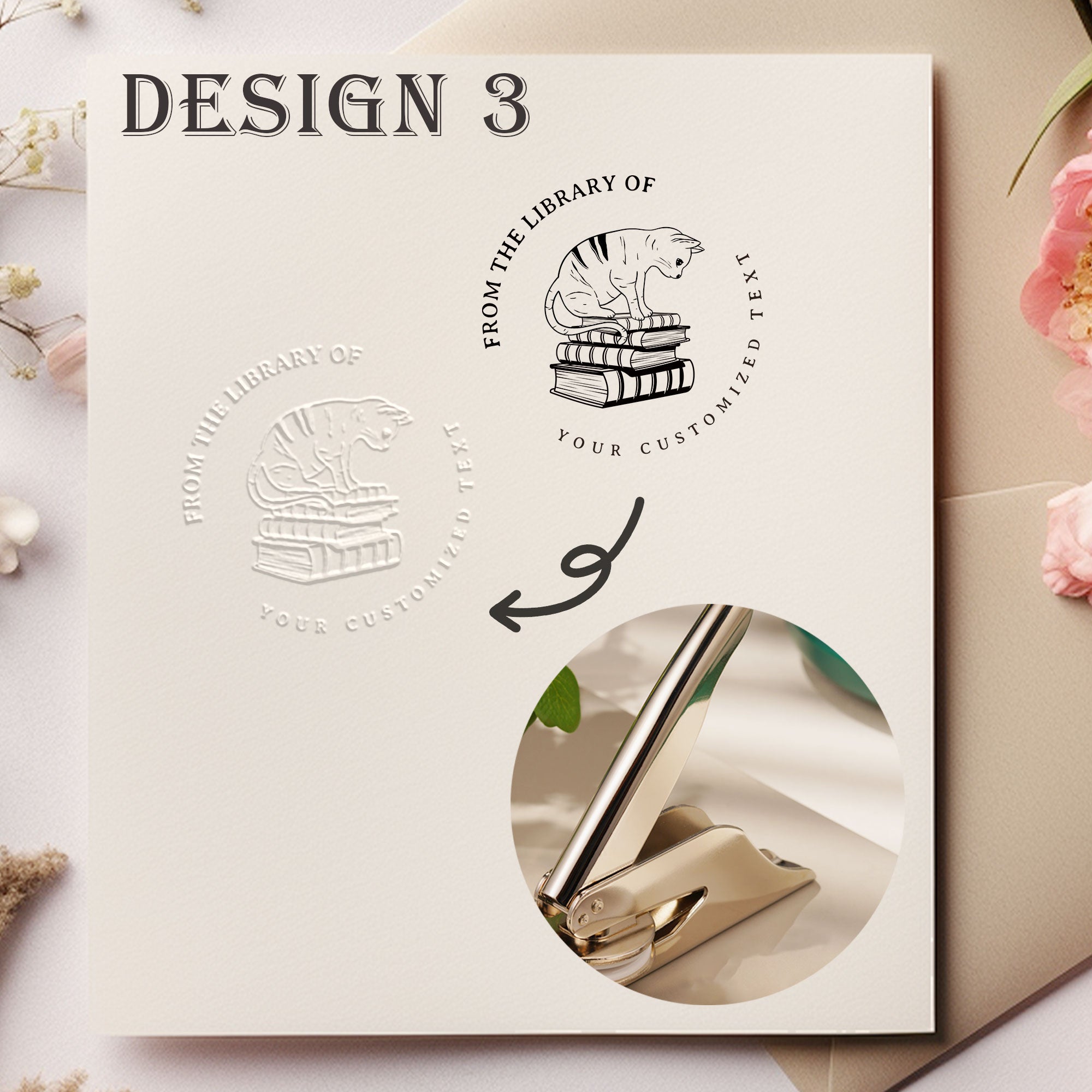 Custom Journal Paper Embosser
