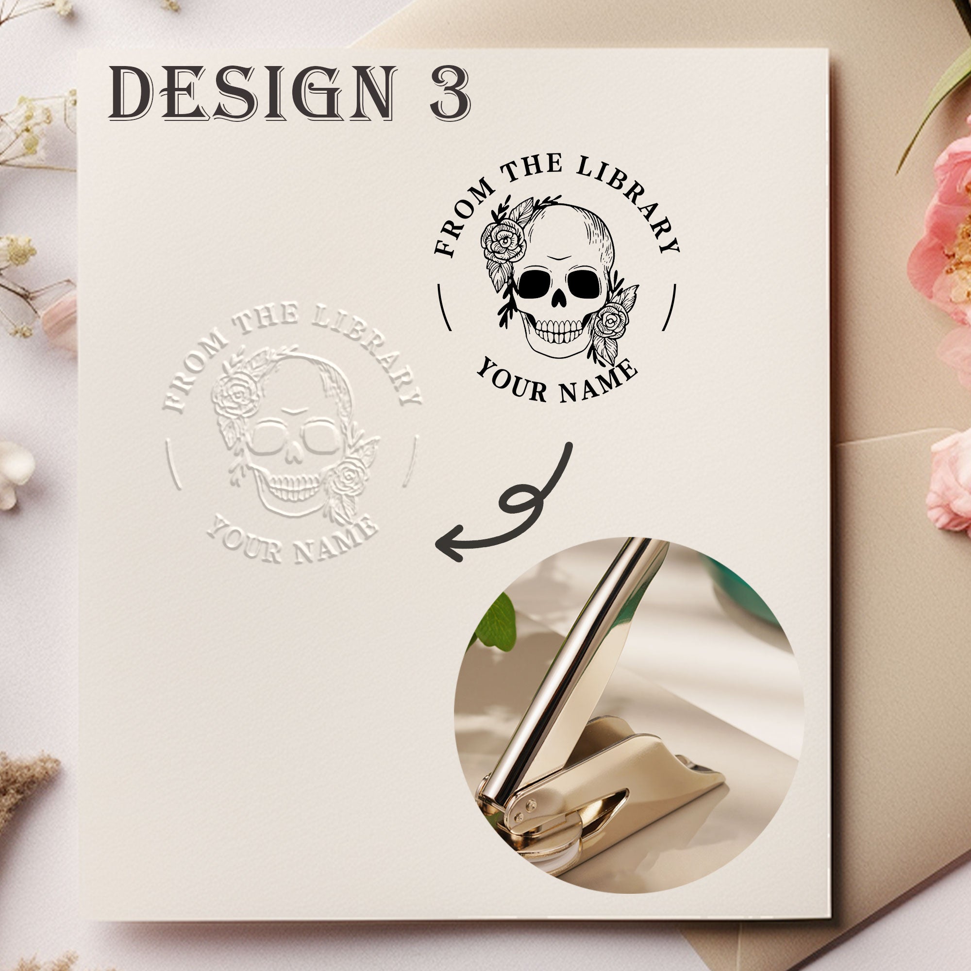 Custom Home Stationery Embosser