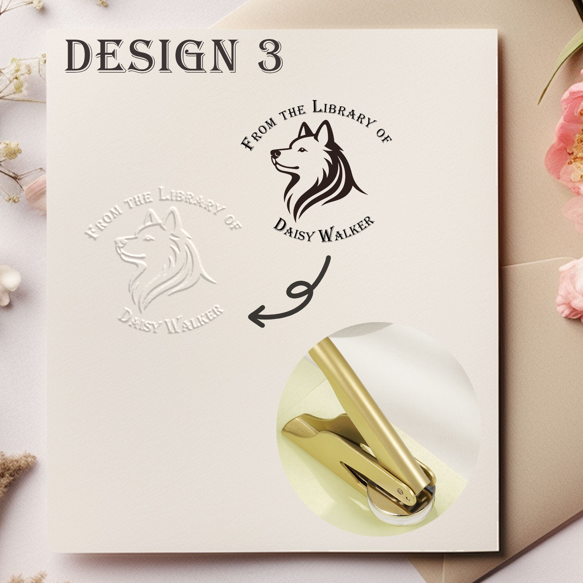 Custom Metal Seal Embosser