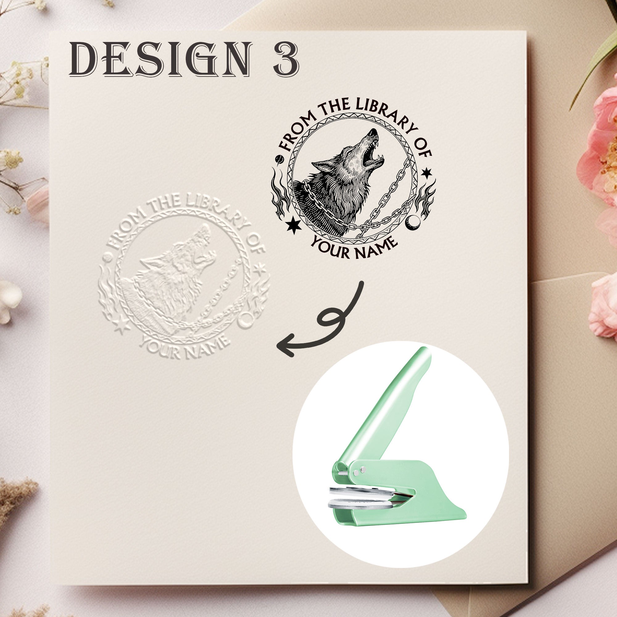 Custom Modern Design Embosser