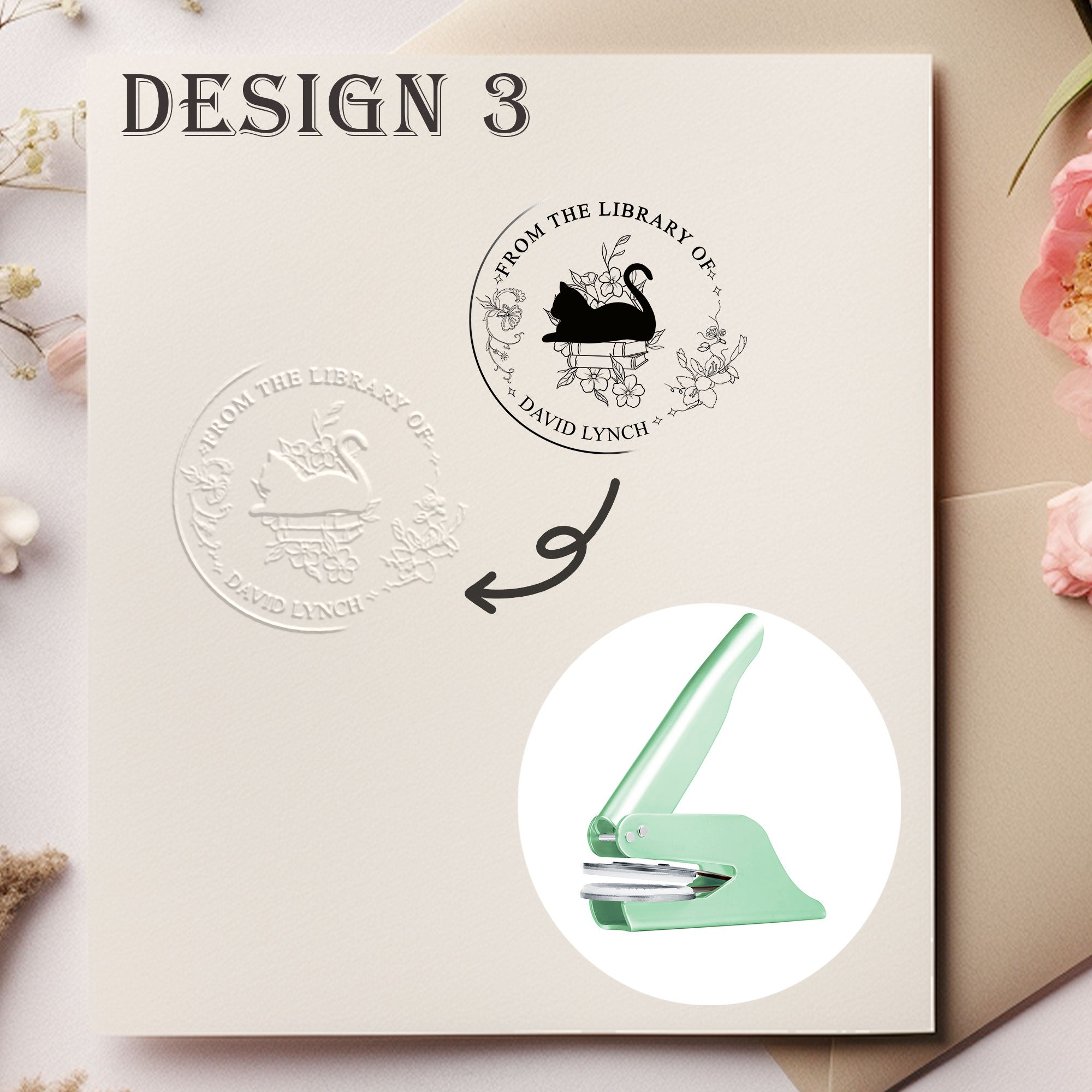 Custom Artistic Seal Embosser