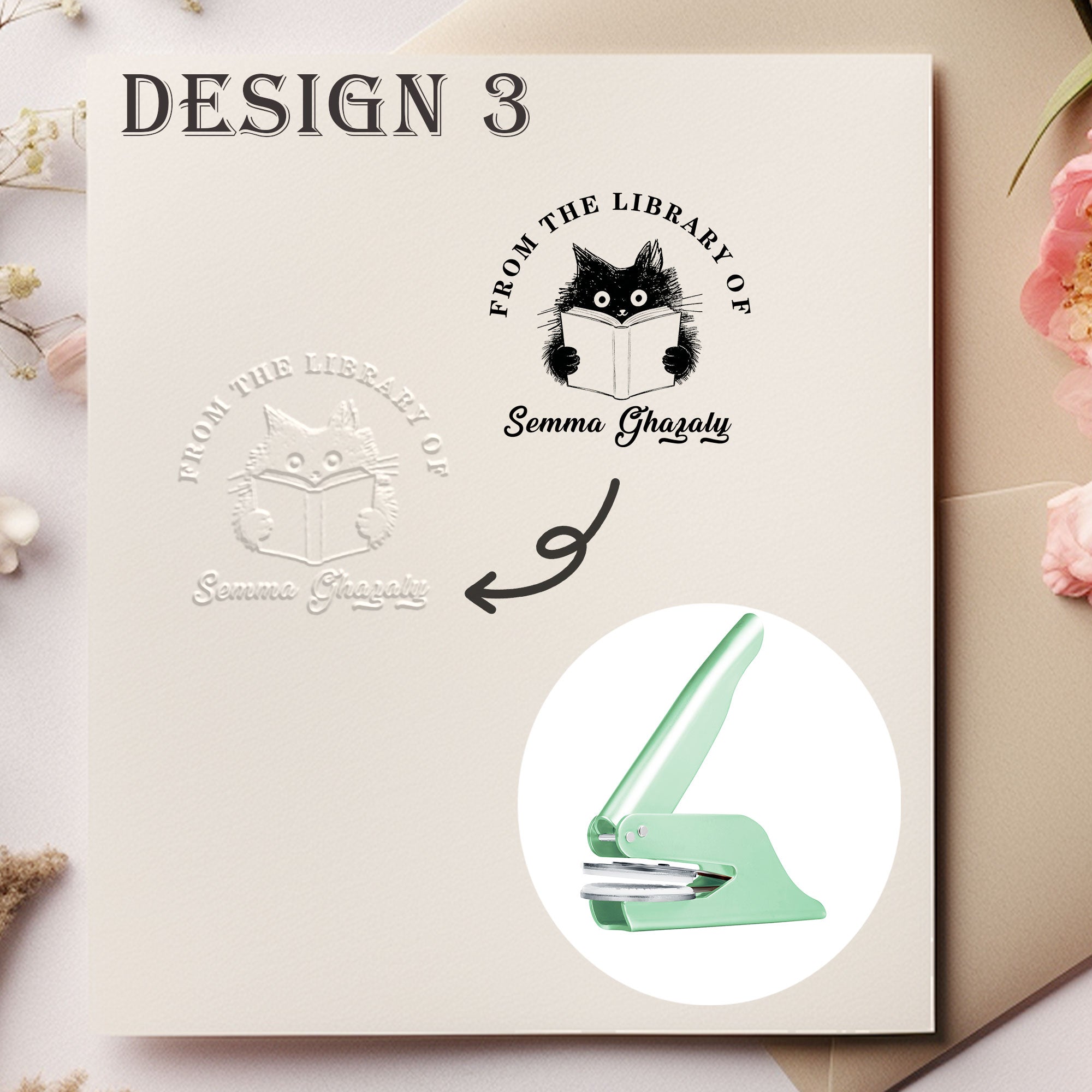 Custom Elegant Seal Embosser