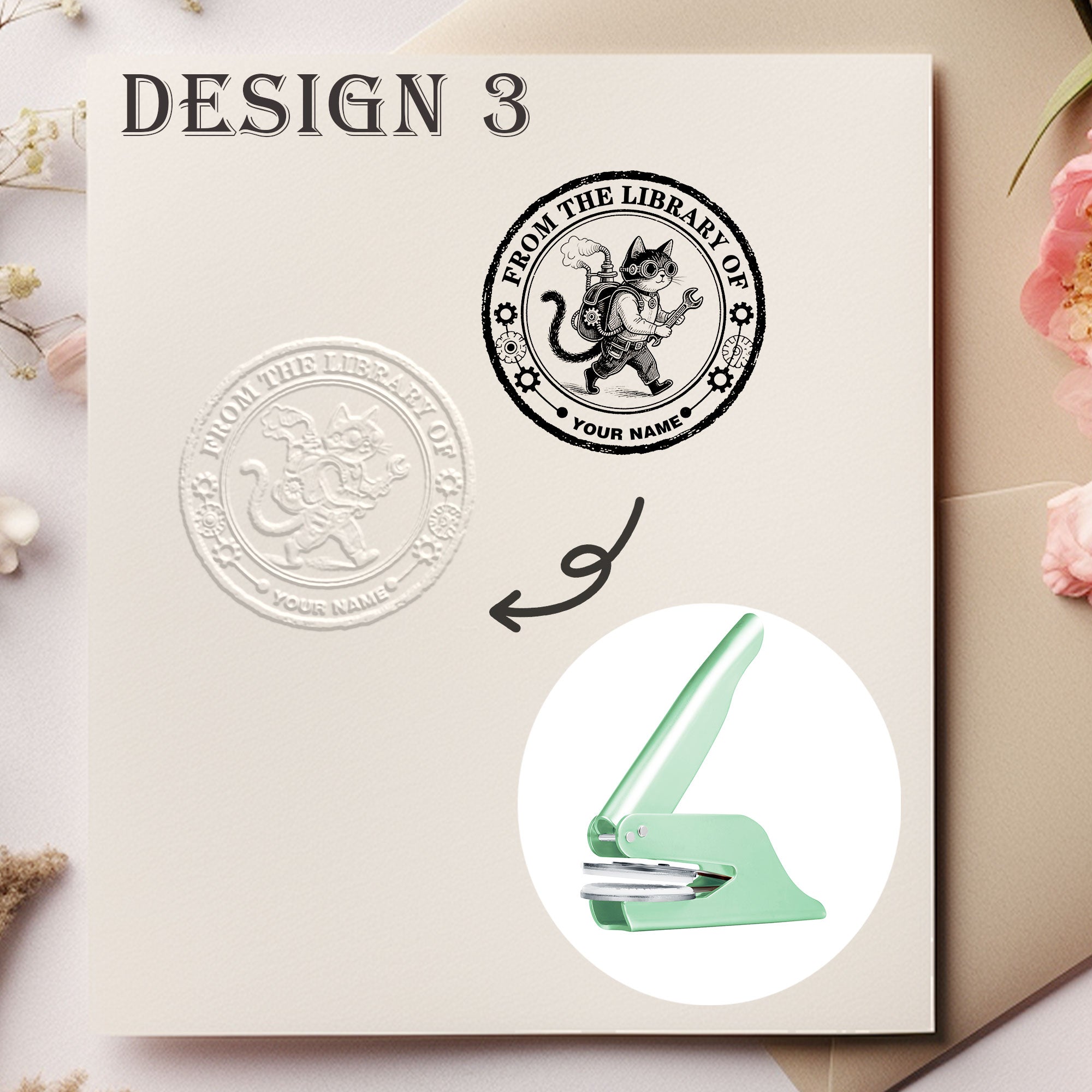 Custom Handheld Craft Embosser