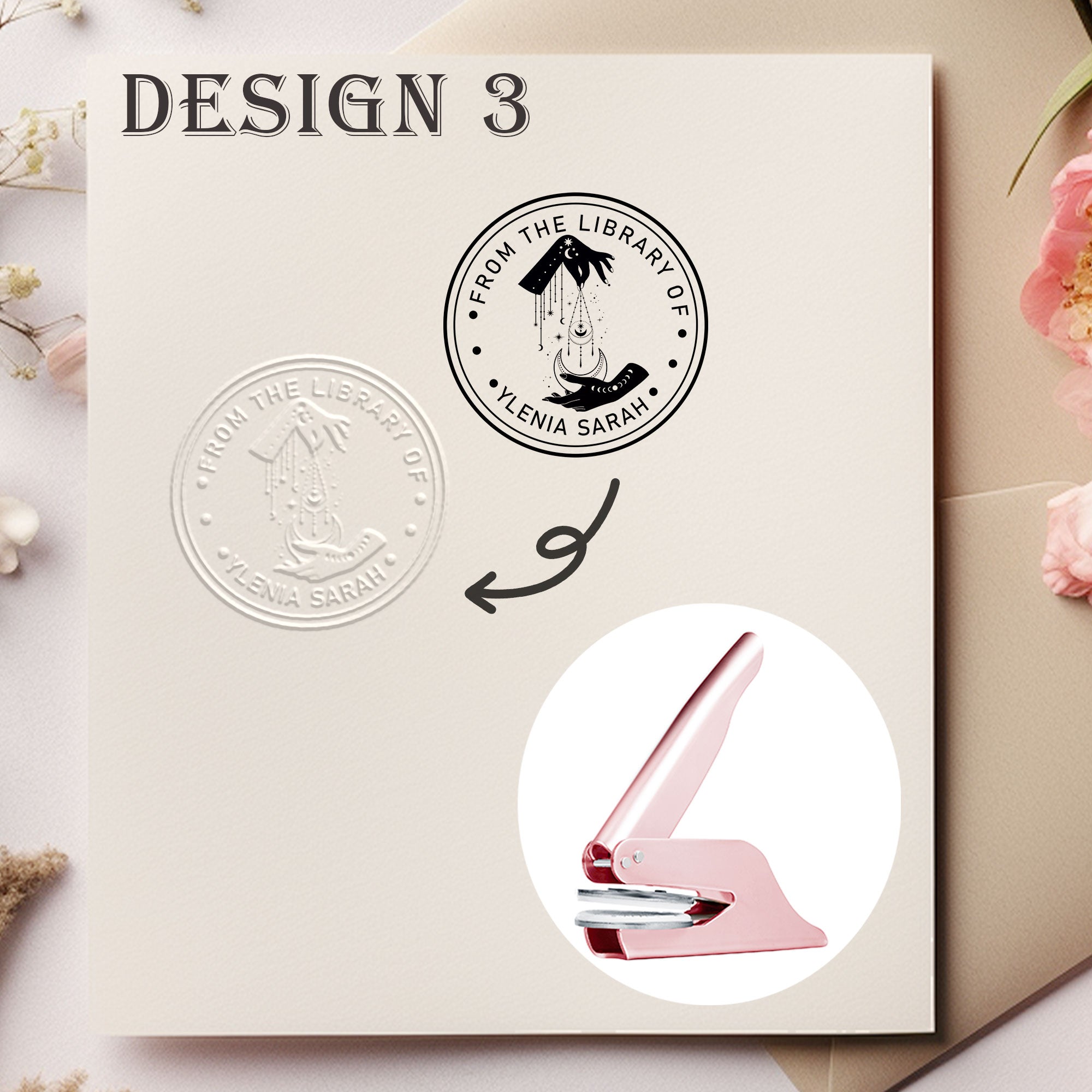 Custom Art Lover Embosser