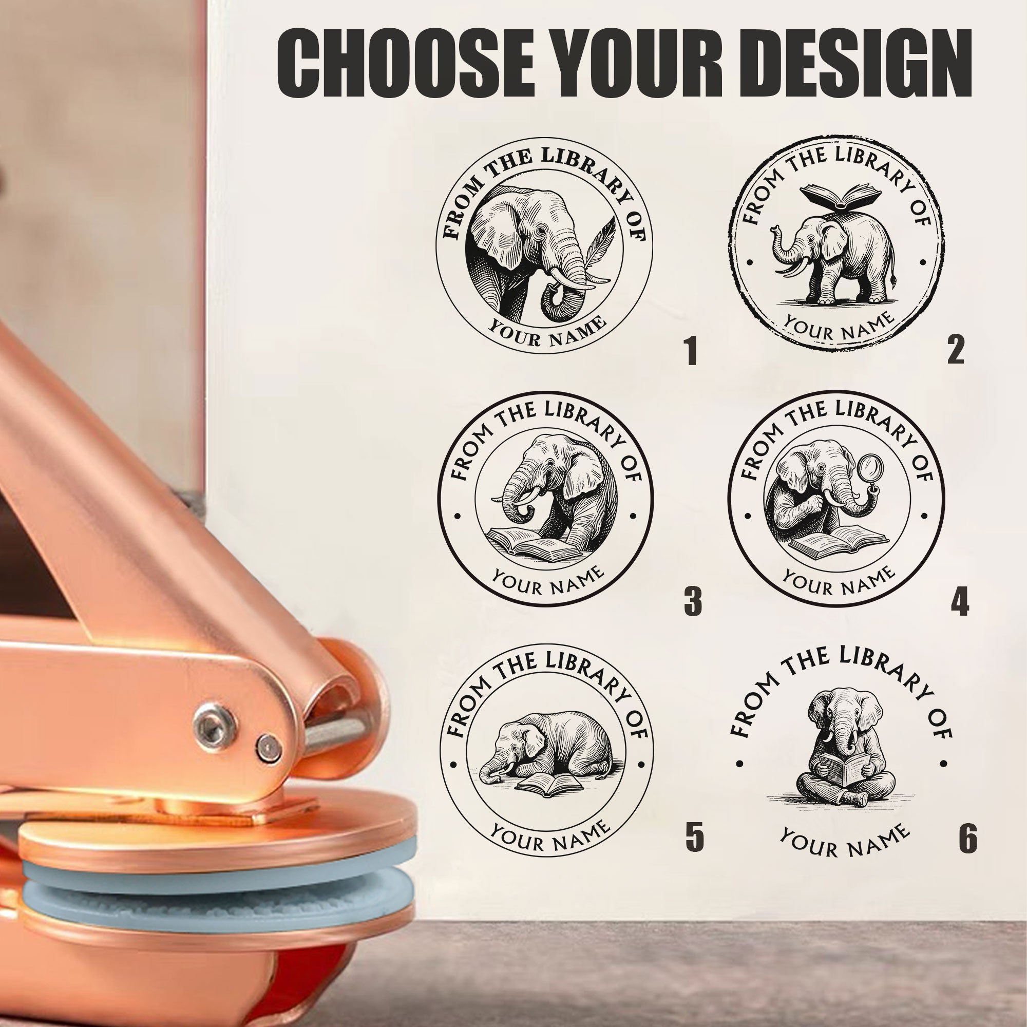 Custom Vintage Style Embosser
