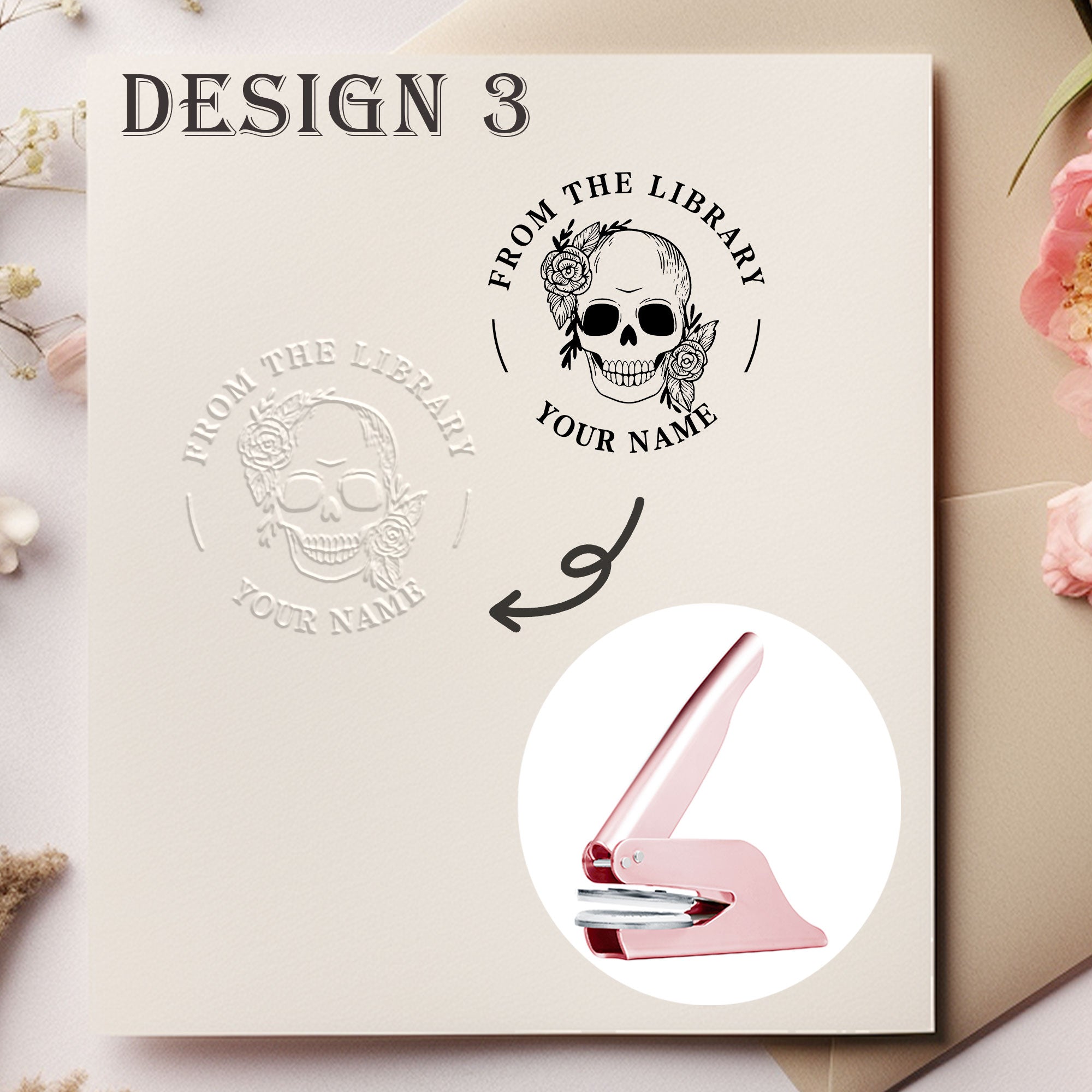 Custom Home Stationery Embosser