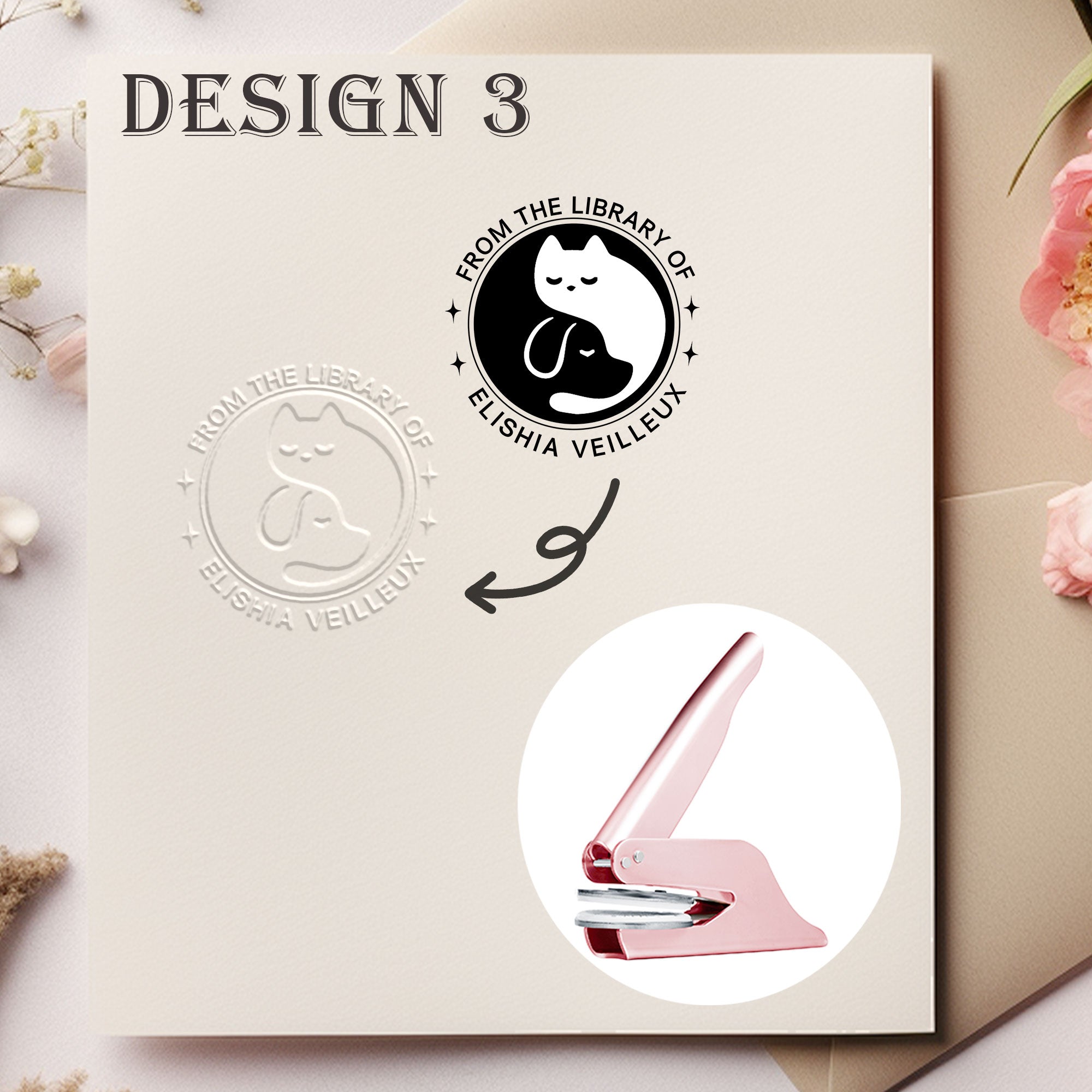 Custom Decor Book Embosser