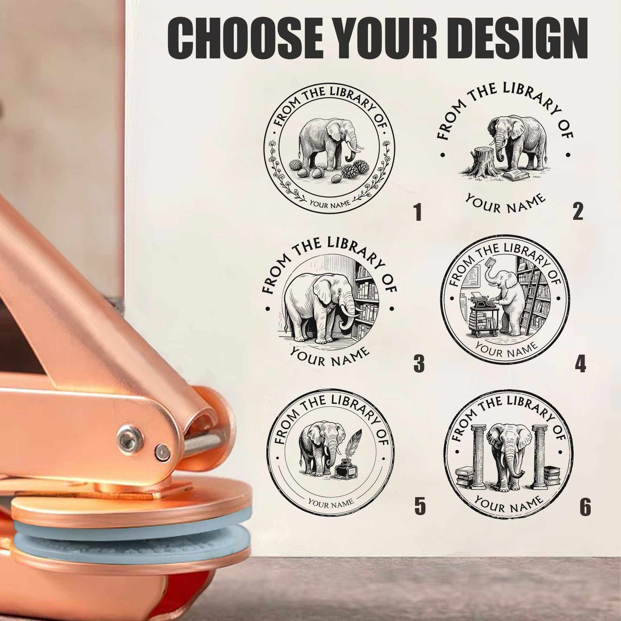 Custom Elegant Paper Embosser