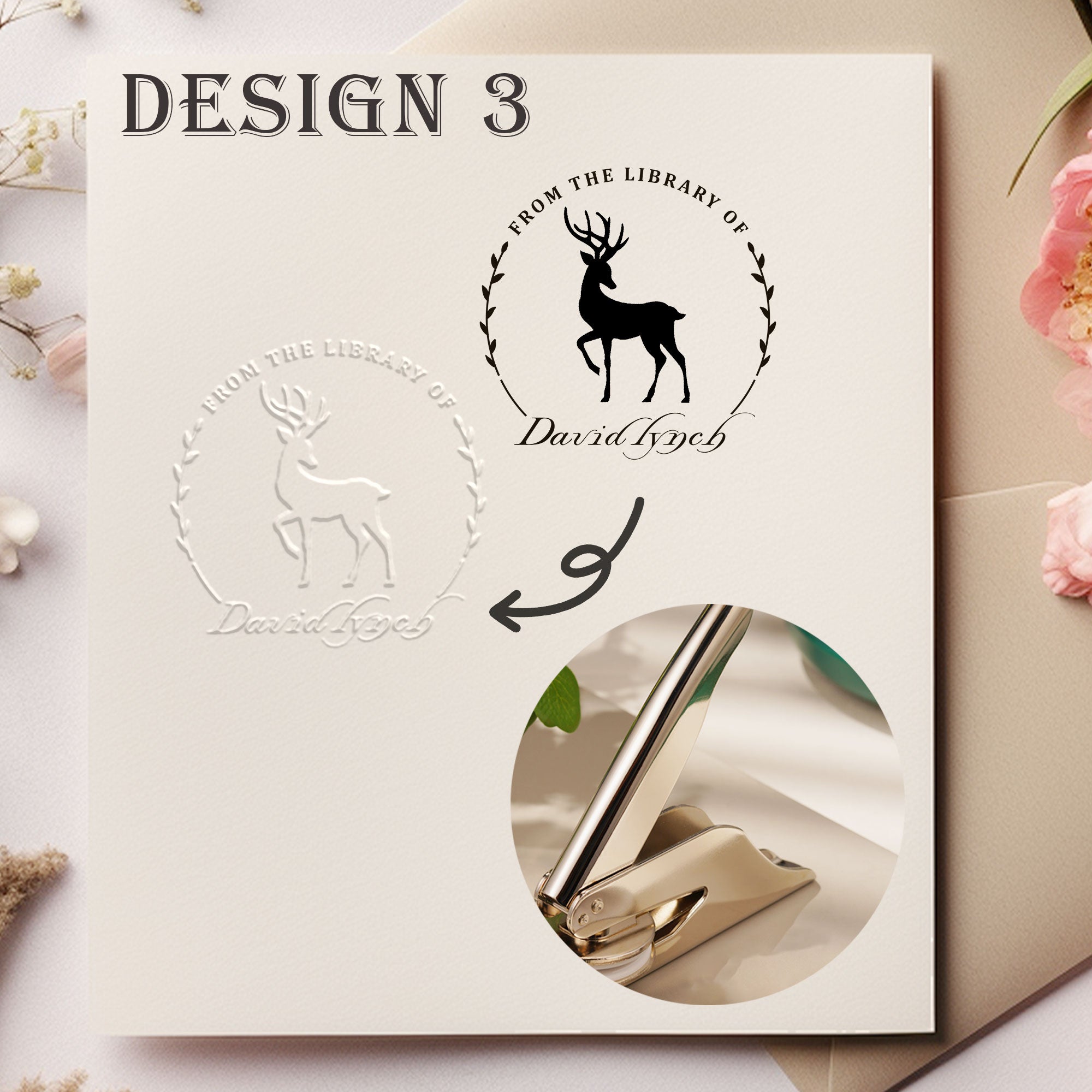 Custom Journal Paper Embosser