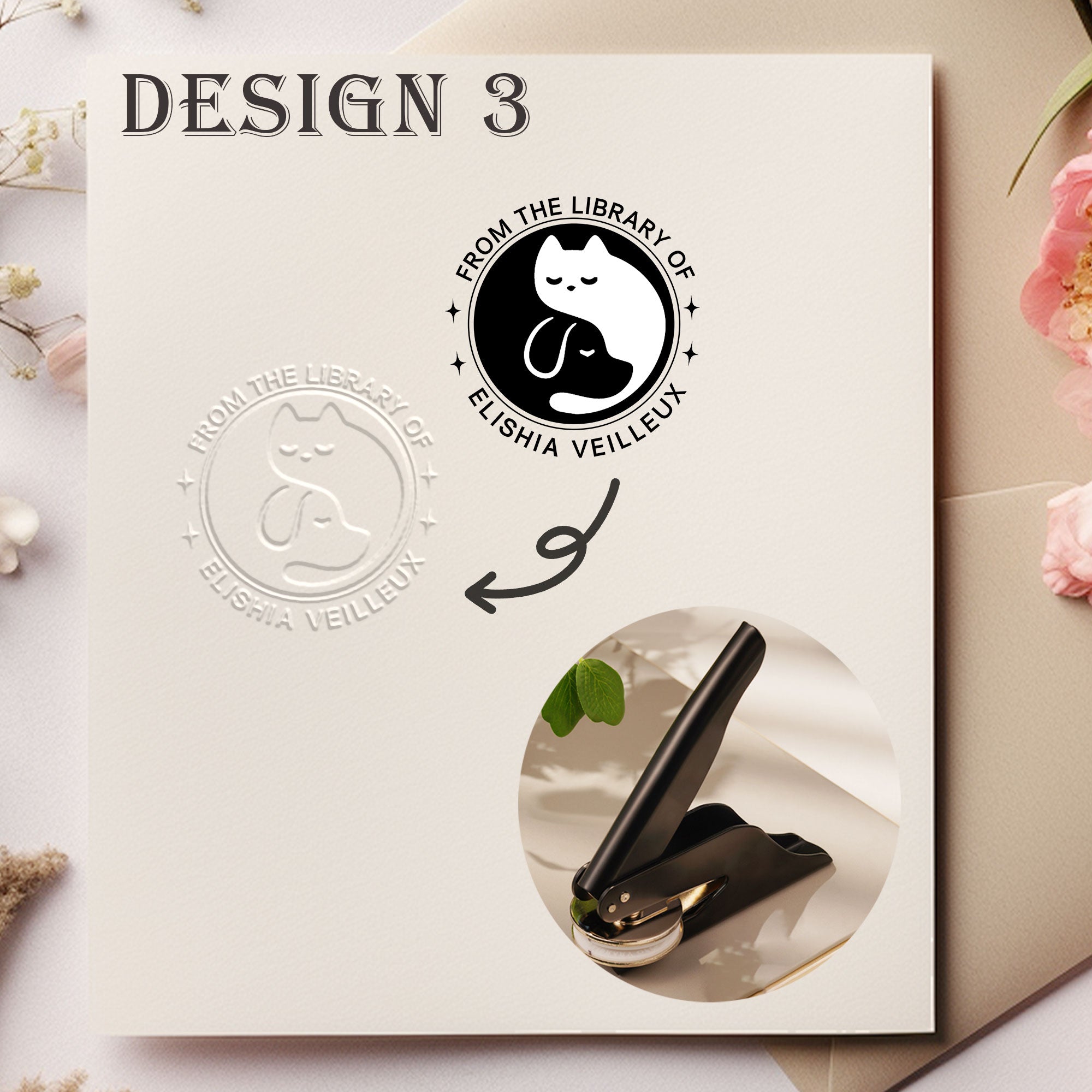 Custom Decor Book Embosser