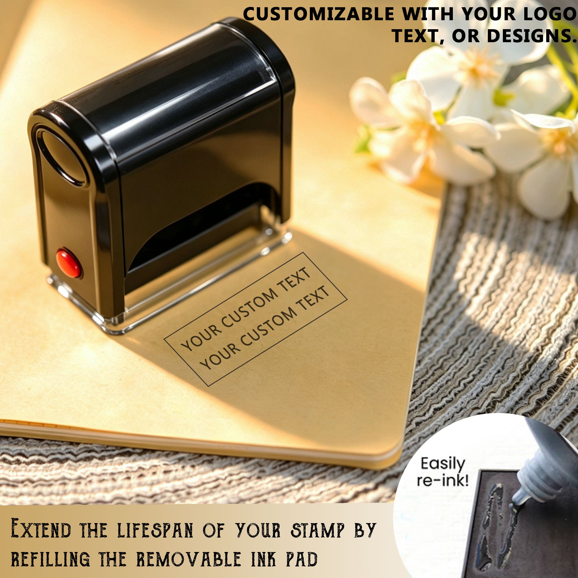 Custom Self-Inking Stamp