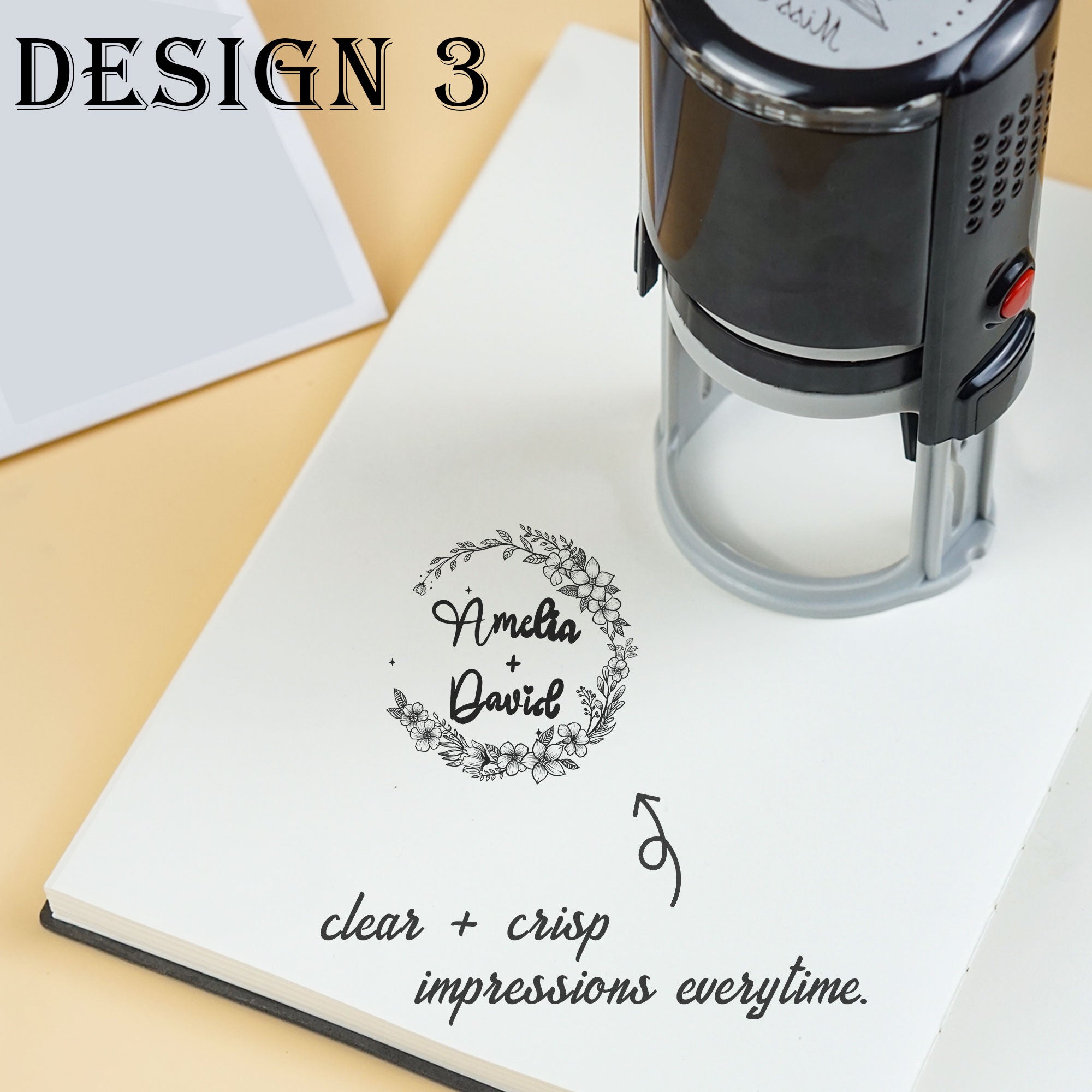Unique Self‑inking Stamp