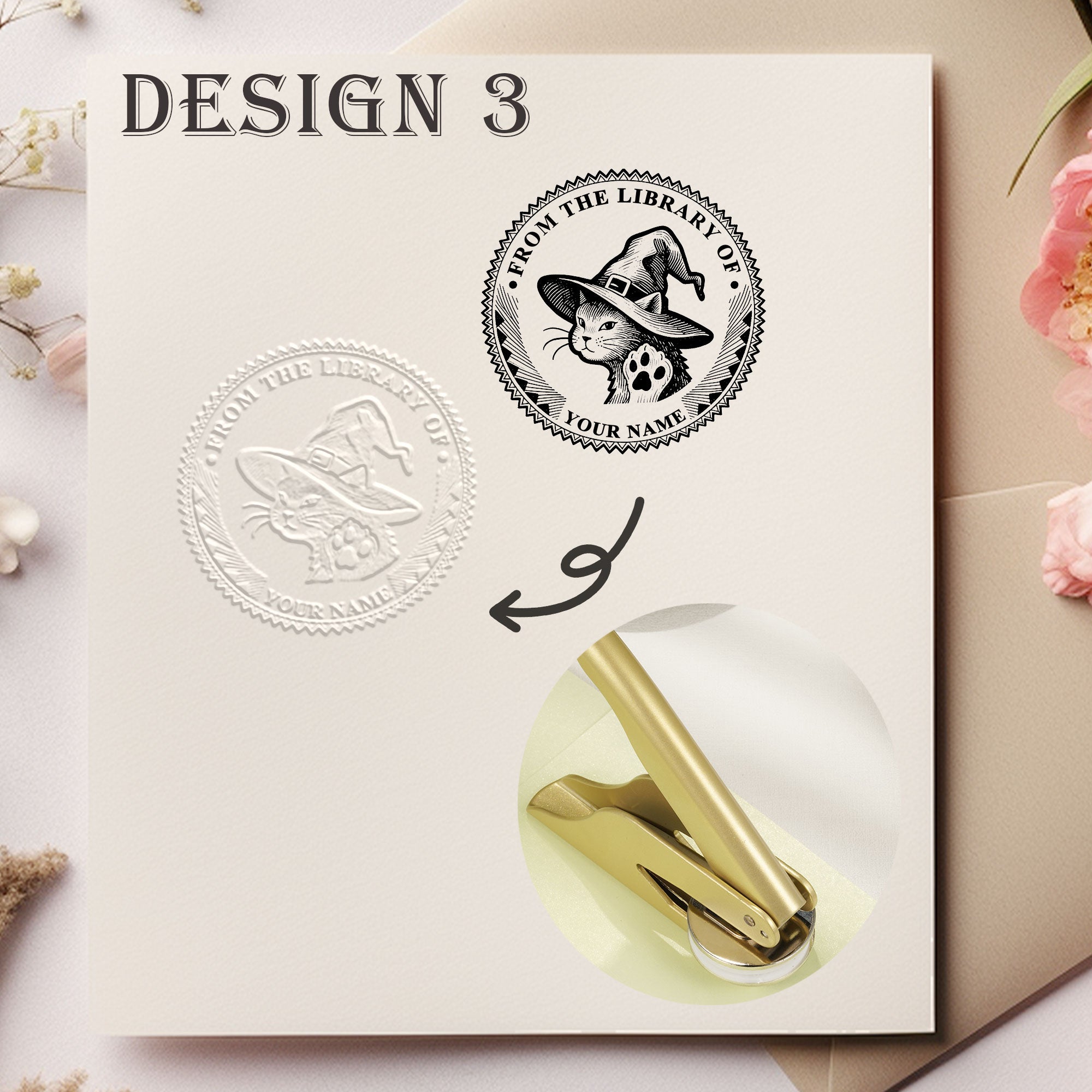 Custom Antique Style Embosser