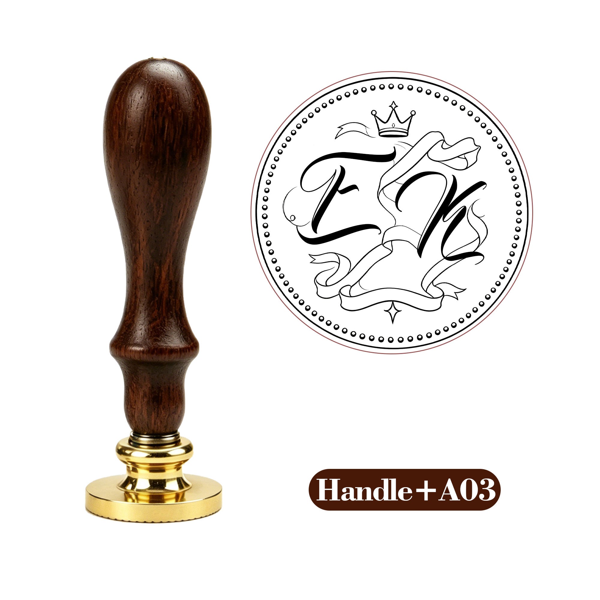 Envelope seal stamp
