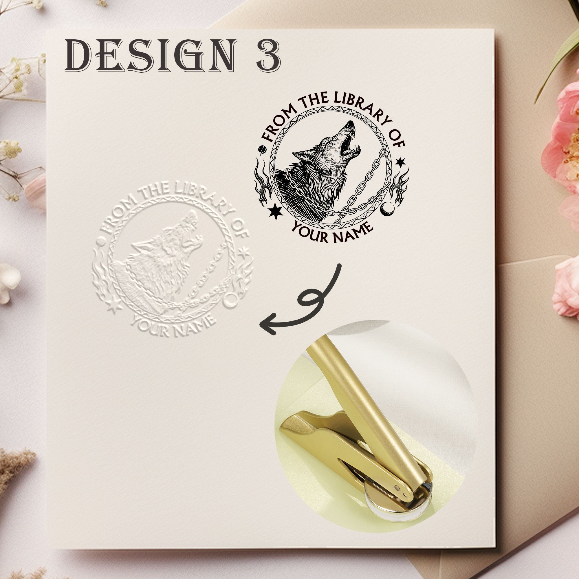 Custom Modern Design Embosser
