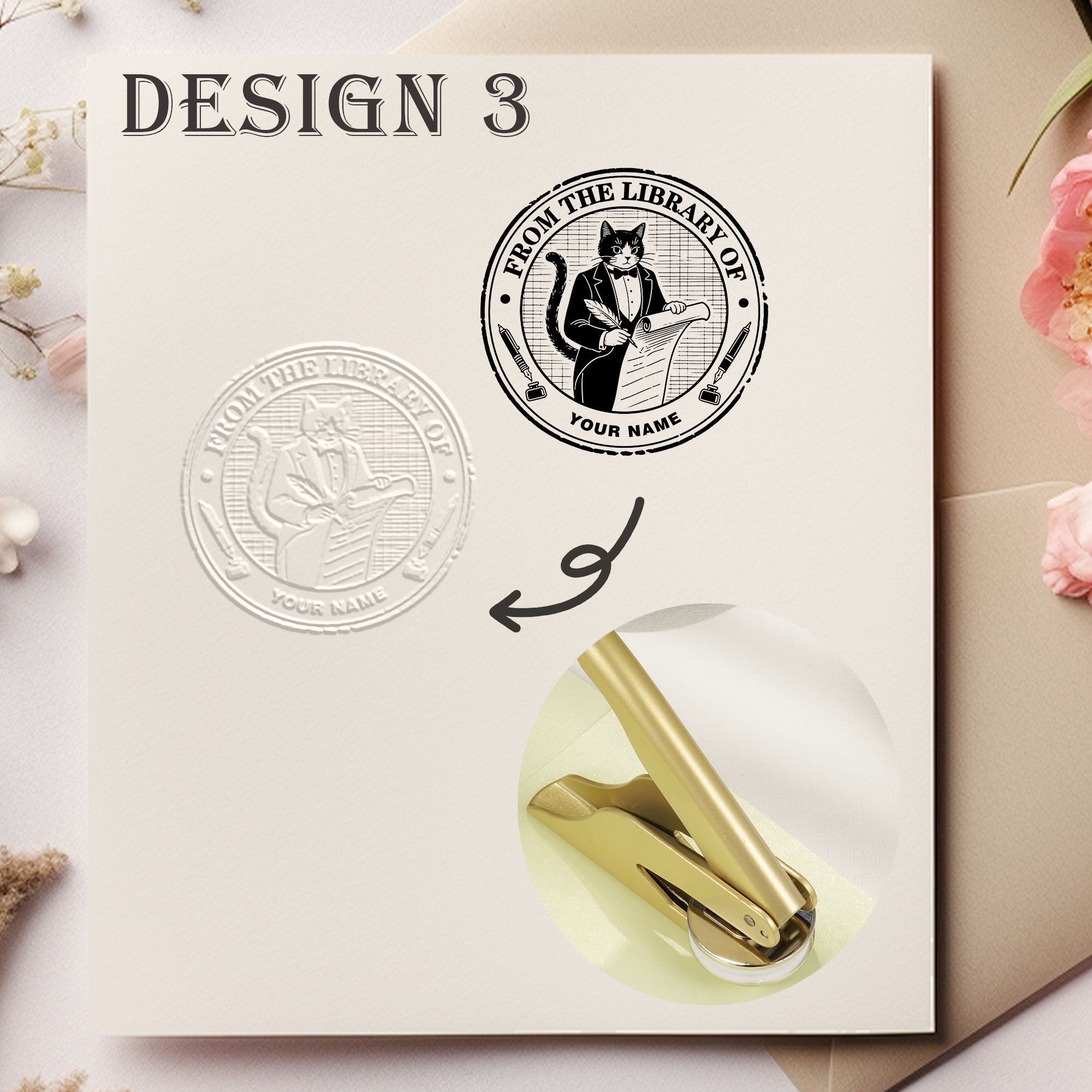 Custom Personalized Embosser