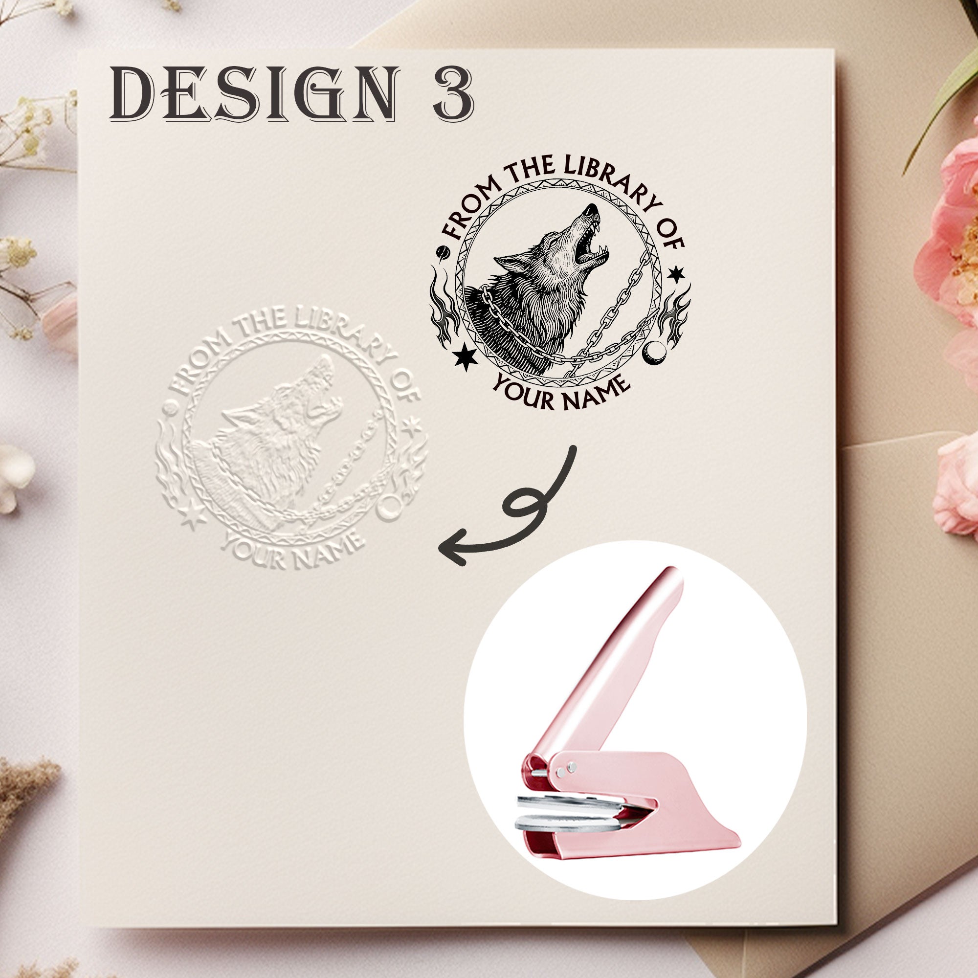 Custom Modern Design Embosser