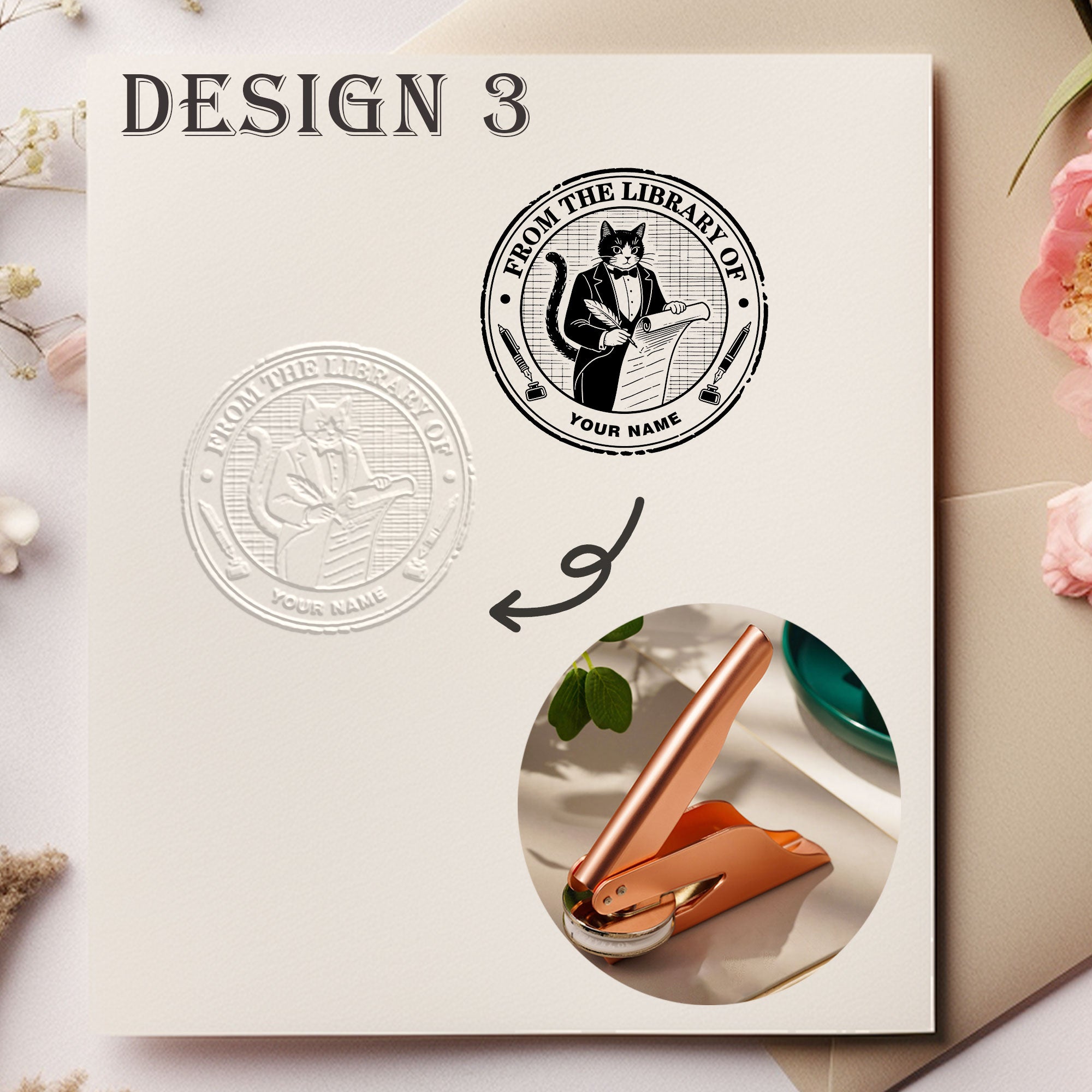 Custom Personalized Embosser