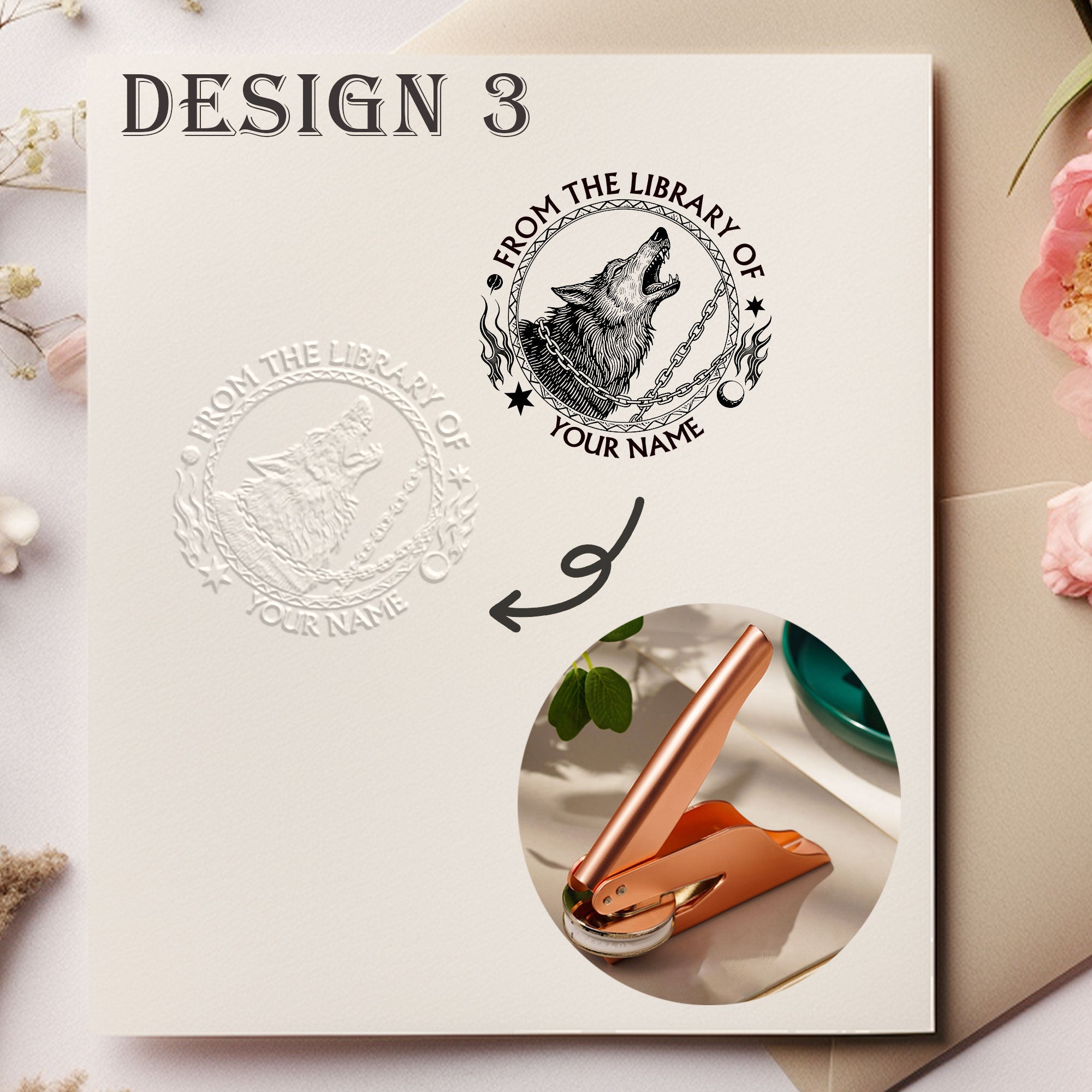 Custom Modern Design Embosser