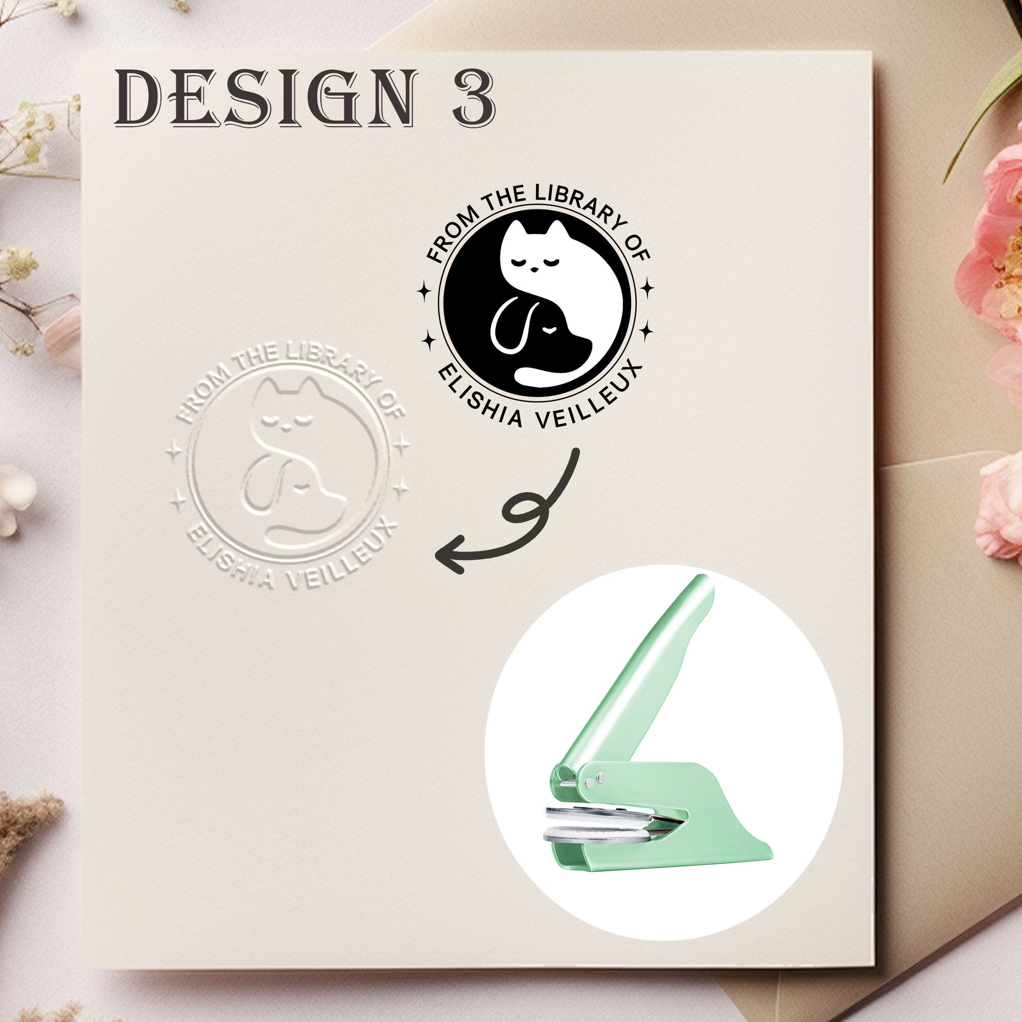 Custom Decor Book Embosser