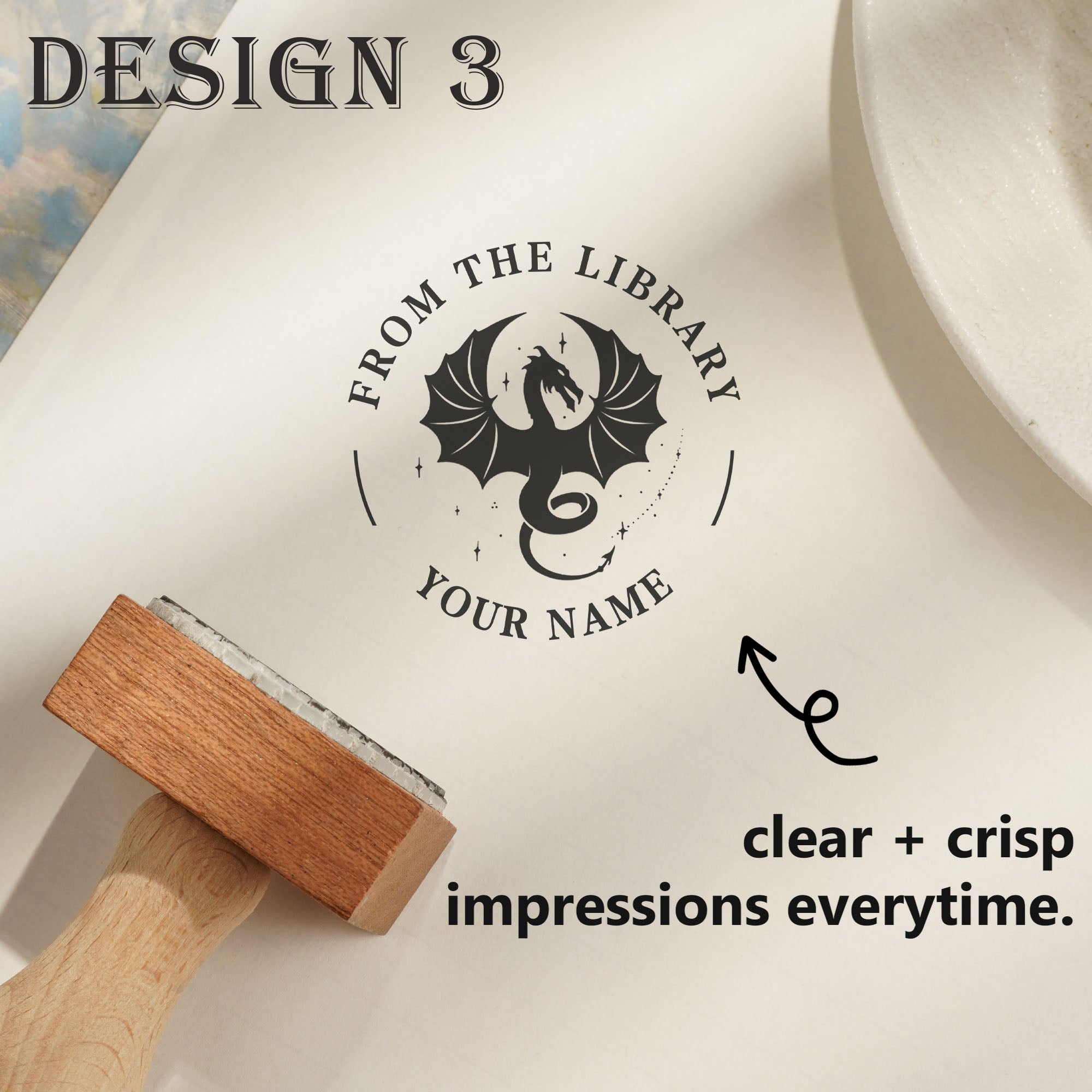 Custom Gift Rubber Stamp