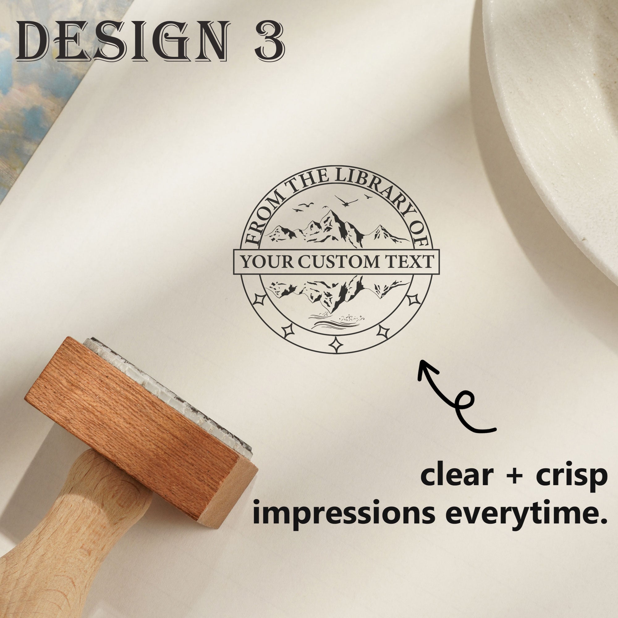 Handcrafted Wooden Stamp