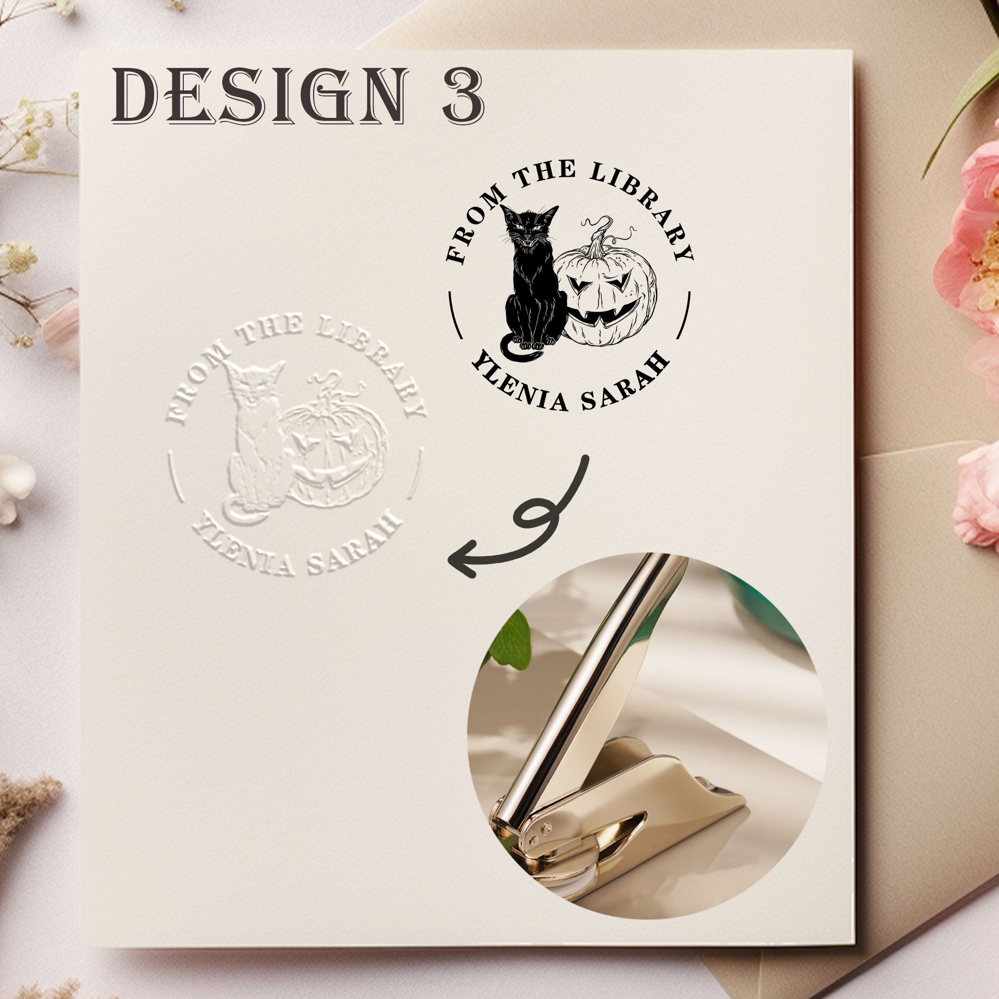 Custom Ex Libris Embosser