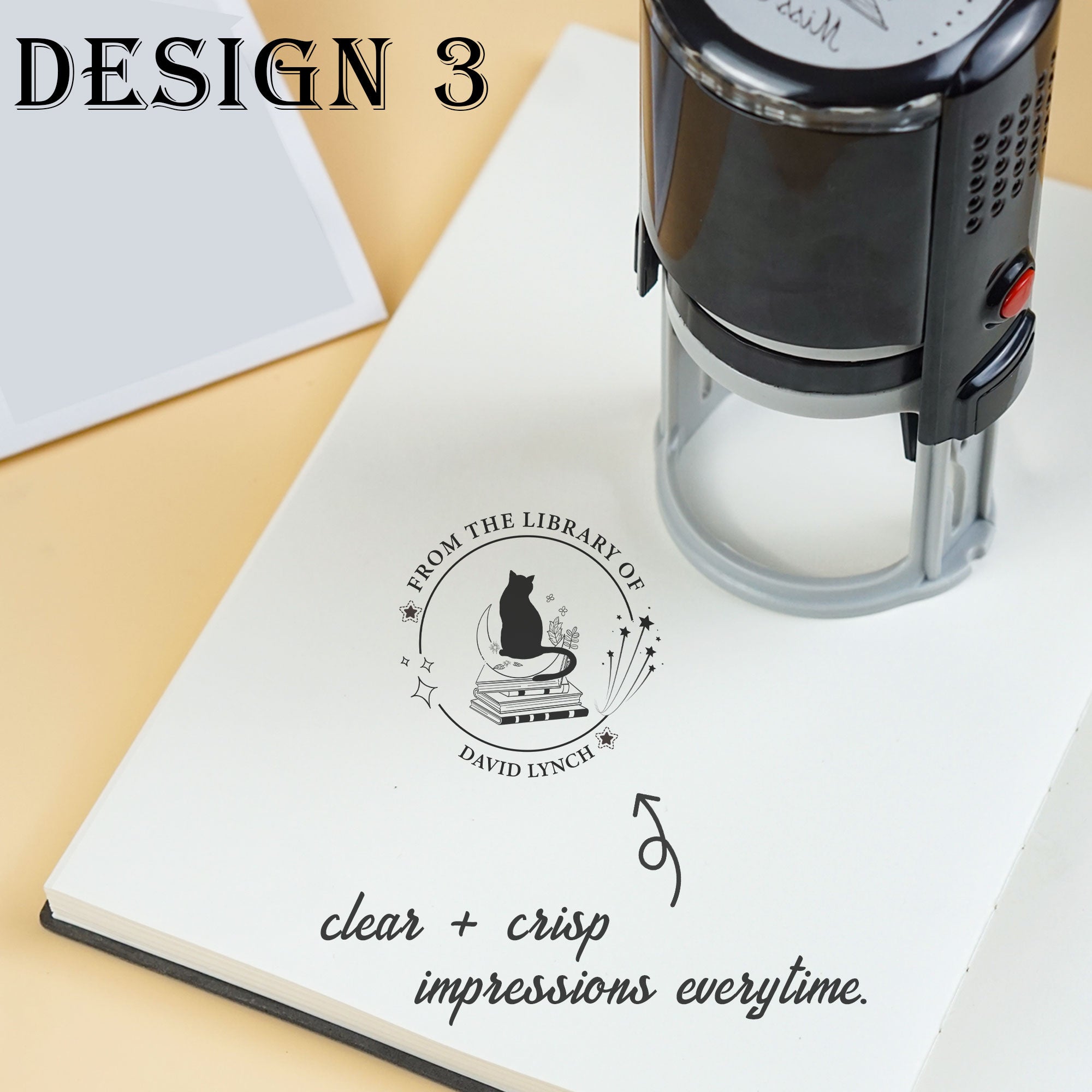 Bohemian Self‑inking Stamp