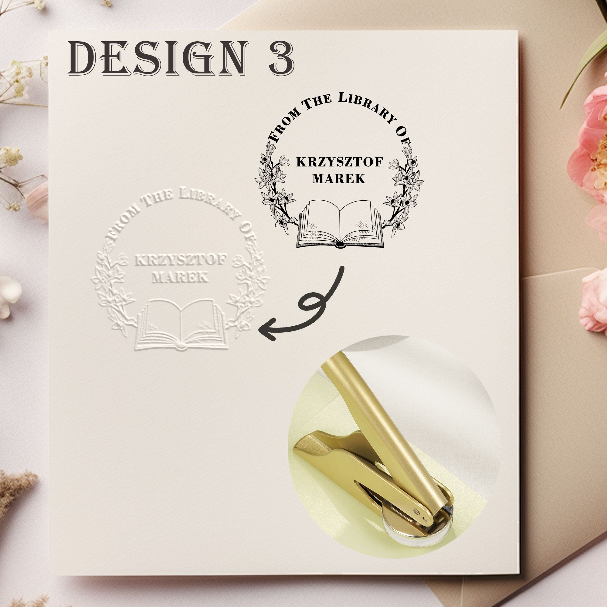 Custom Simple Style Embosser