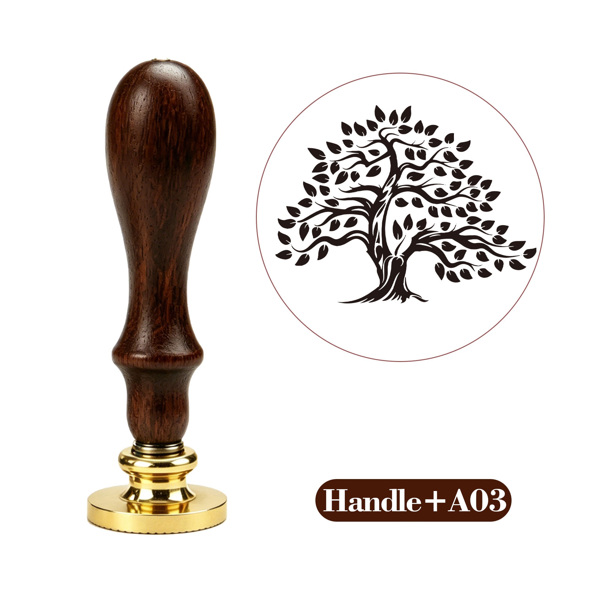 Tree-shaped wax seal