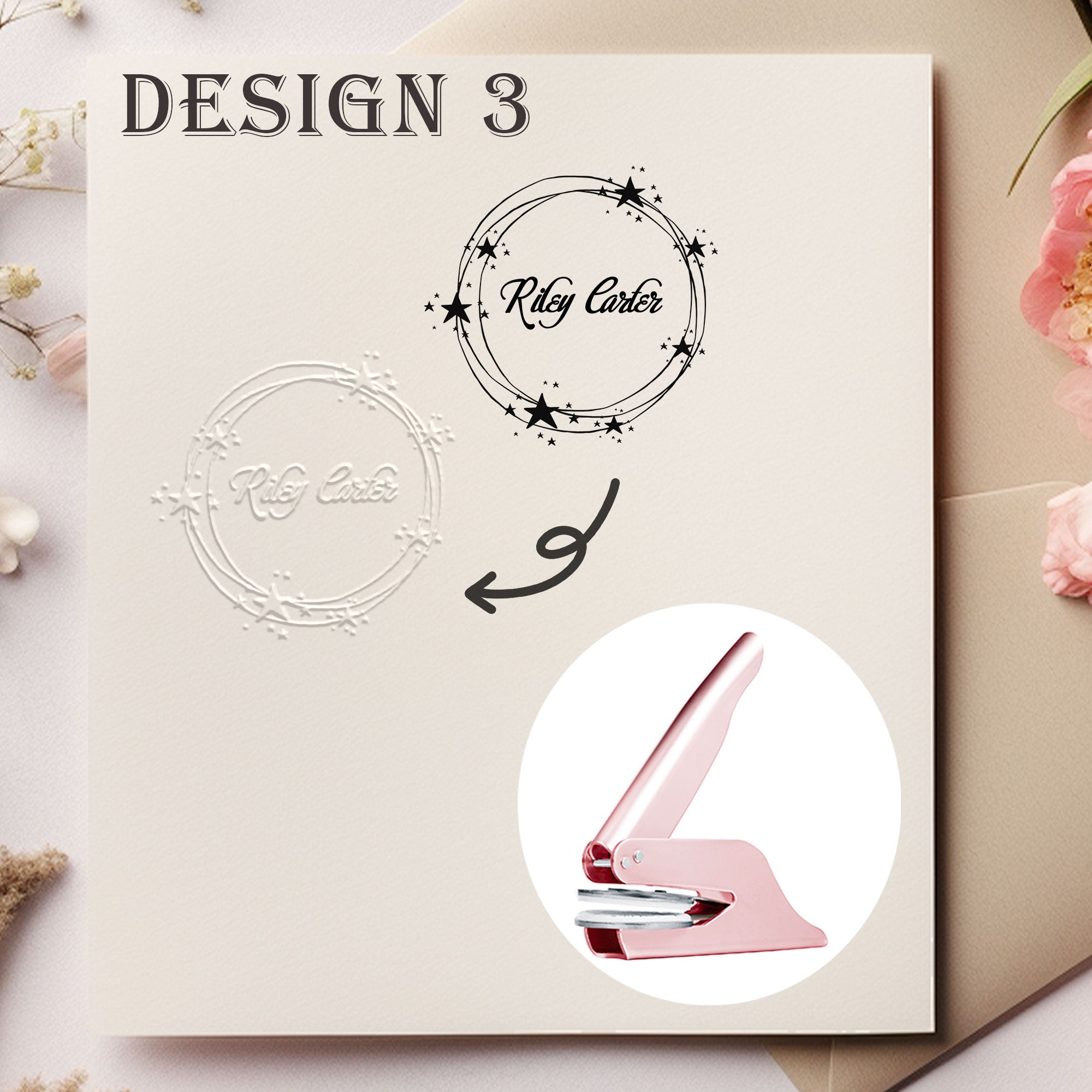 Custom Wedding Gift Embosser