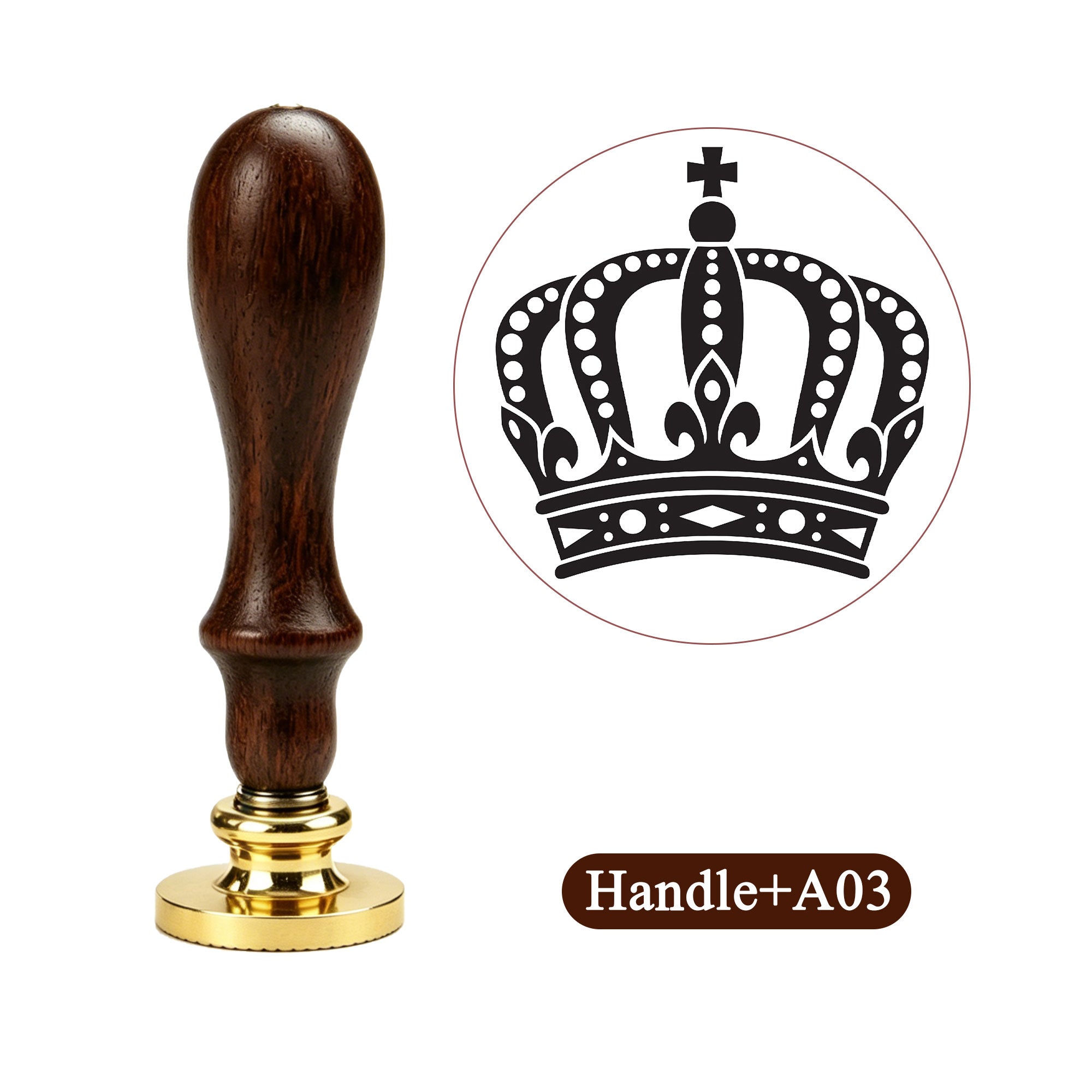 Sealing wax seal letter decor tool