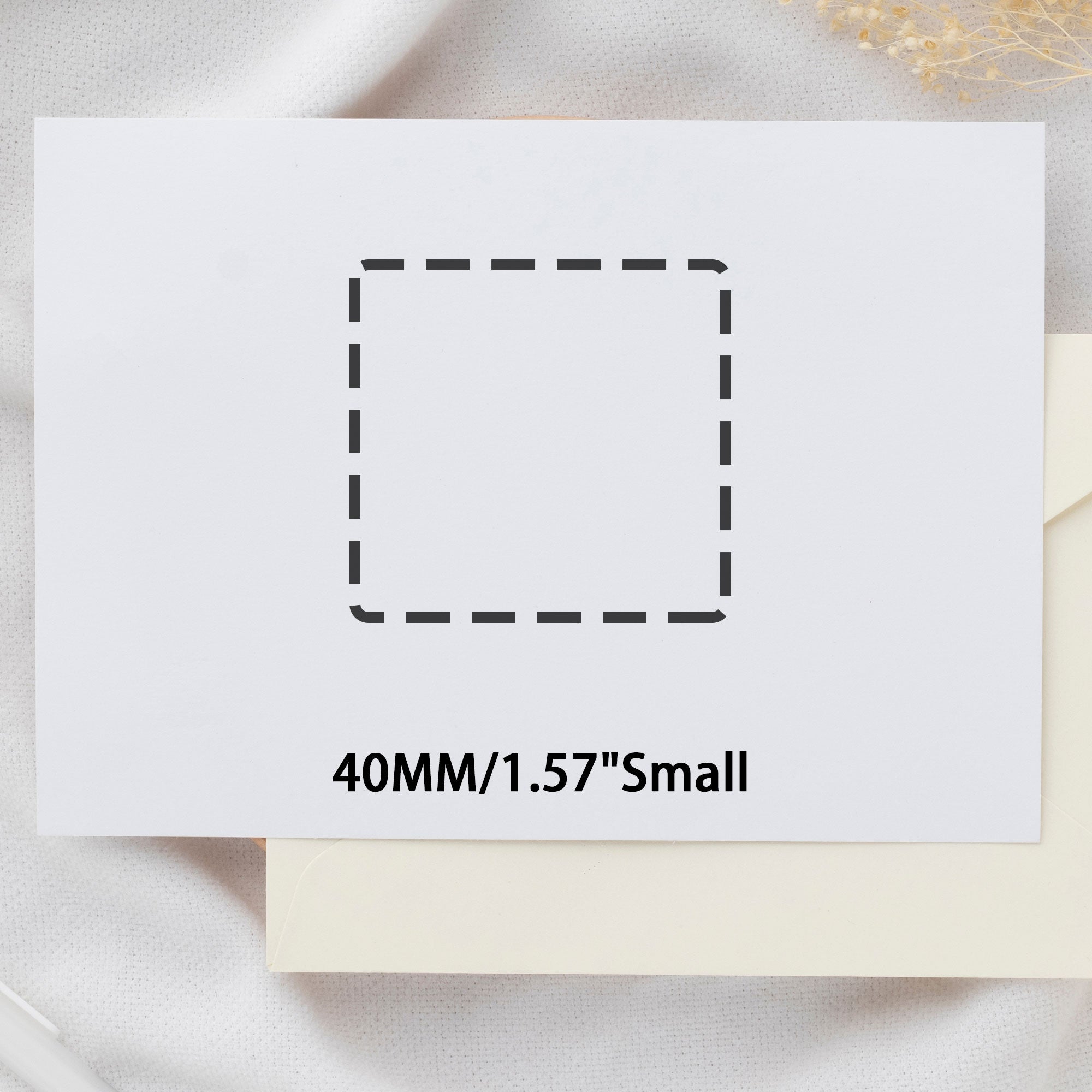 Custom Wood Rubber Stamp for Daily Use