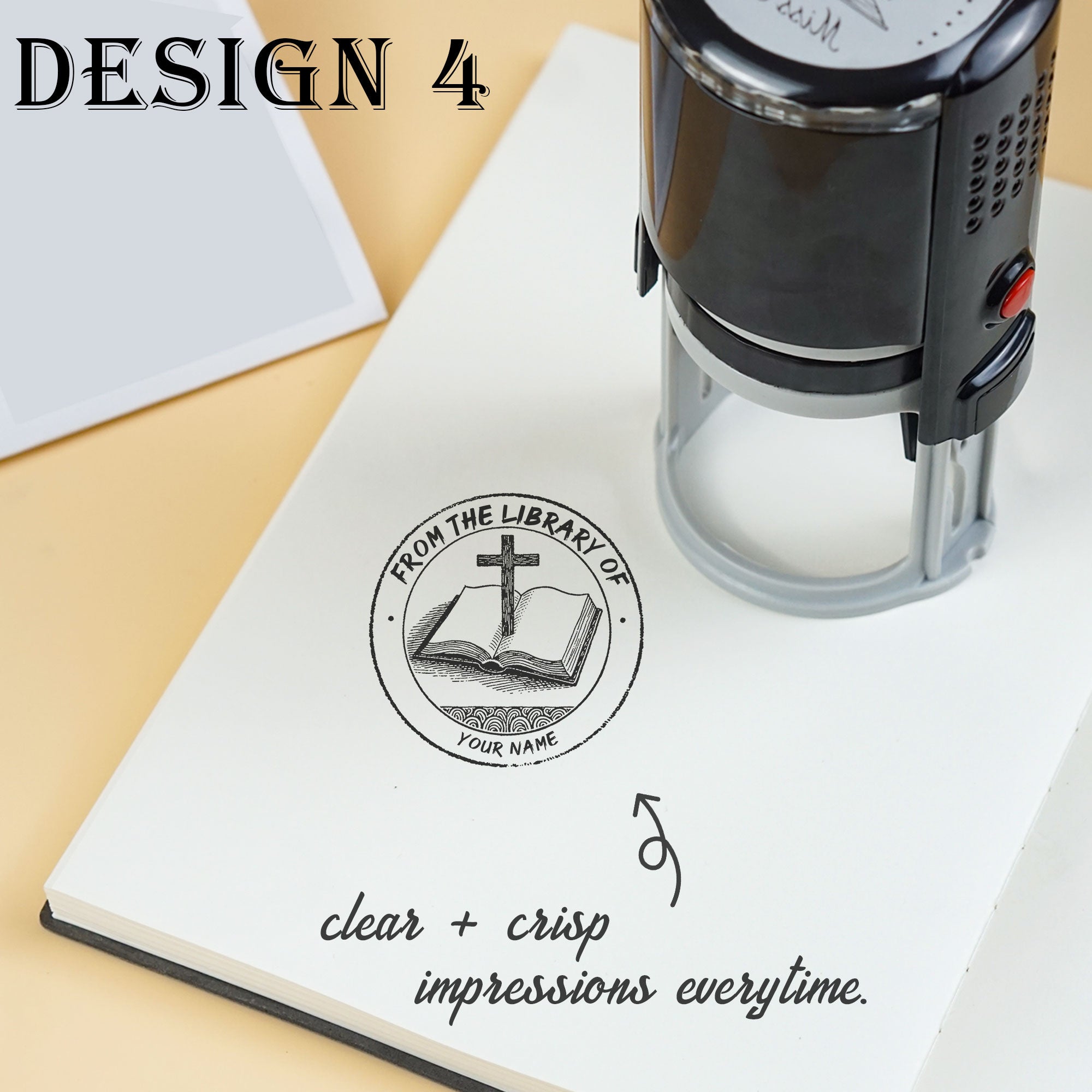 Artistic Self‑inking Stamp