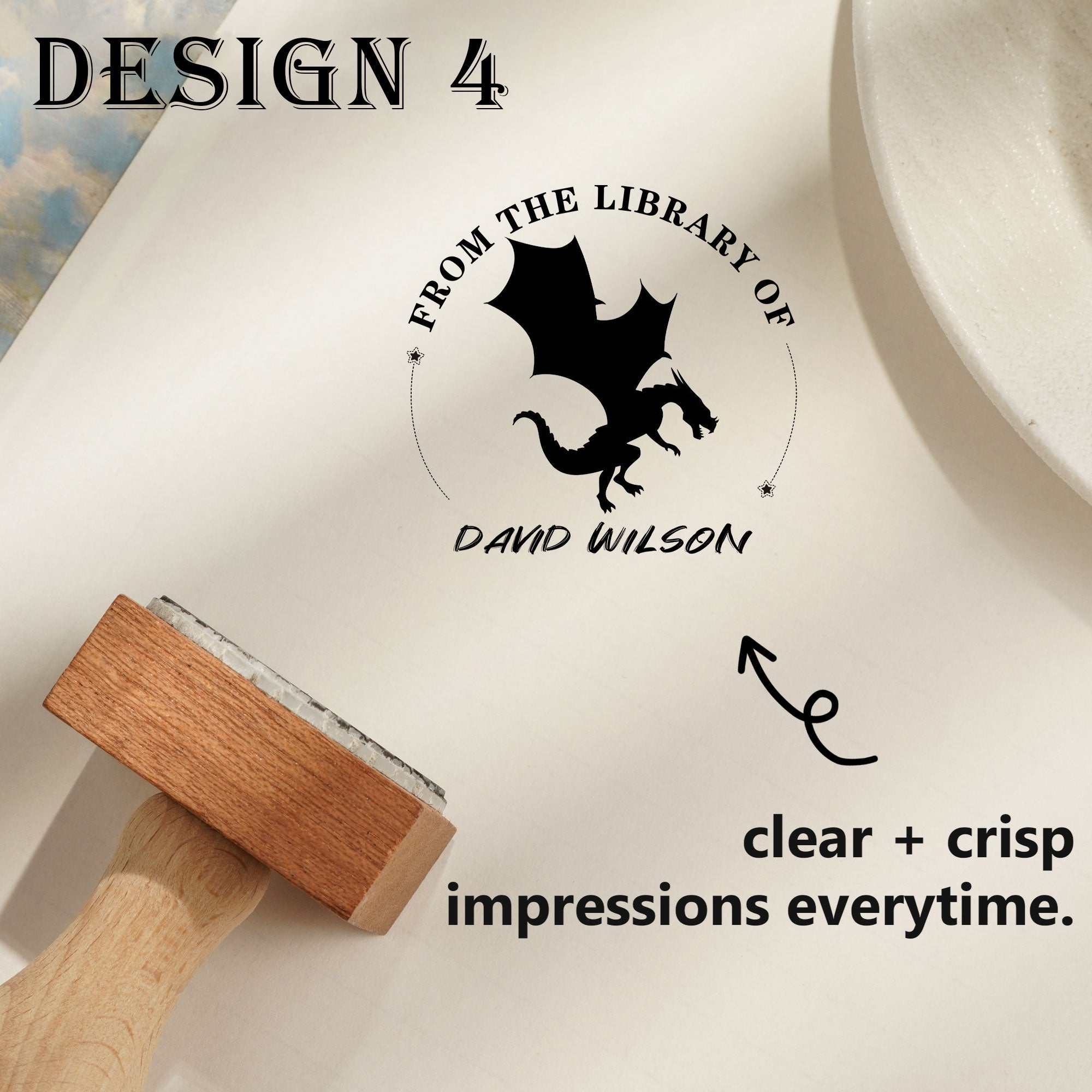 Custom Personal Craft Stamp