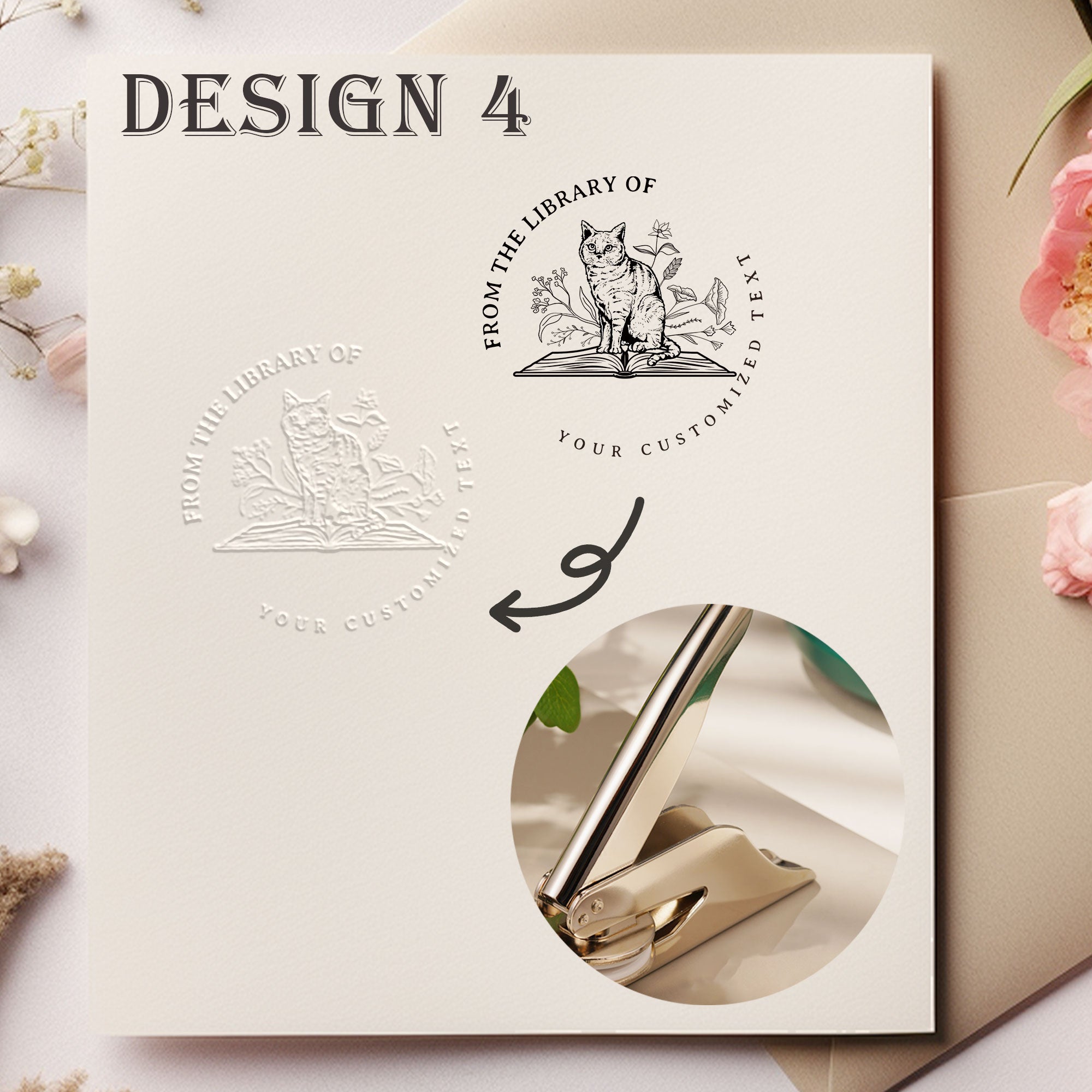 Custom Journal Paper Embosser