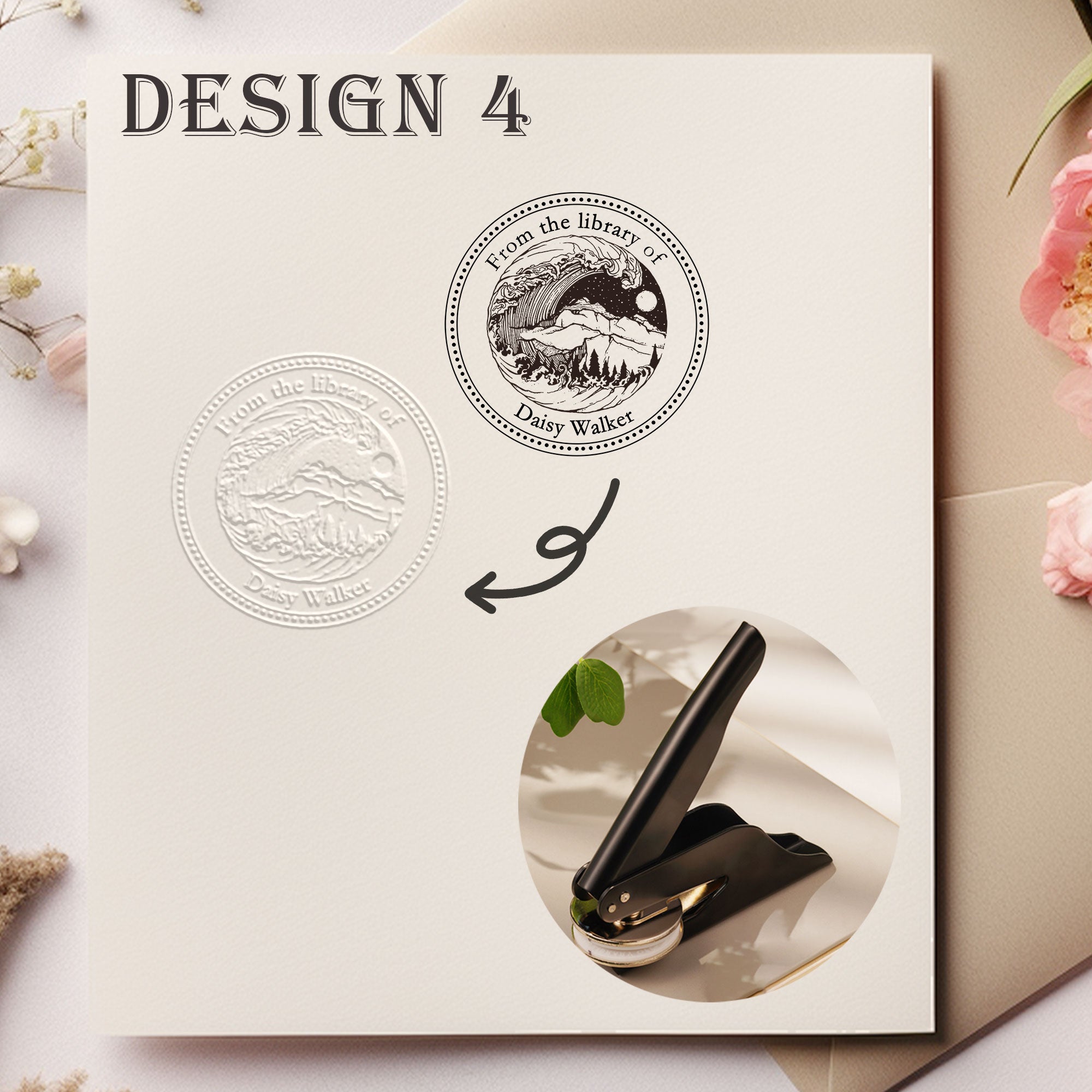 Custom Retro Keepsake Embosser