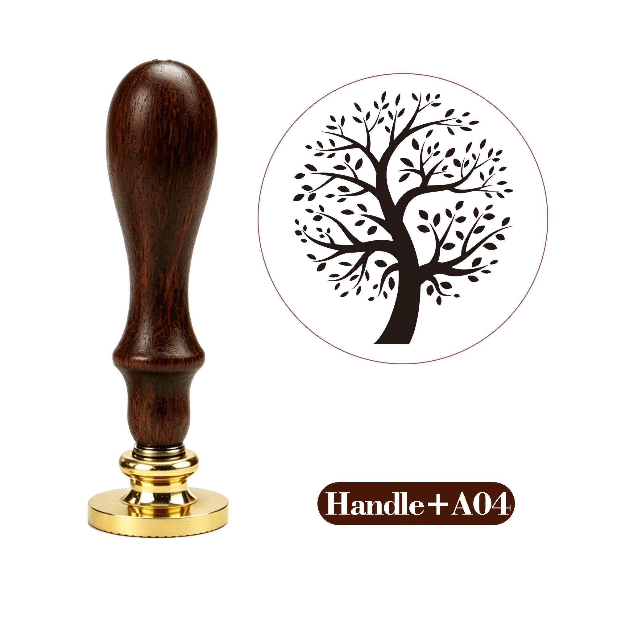 Tree-shaped wax seal