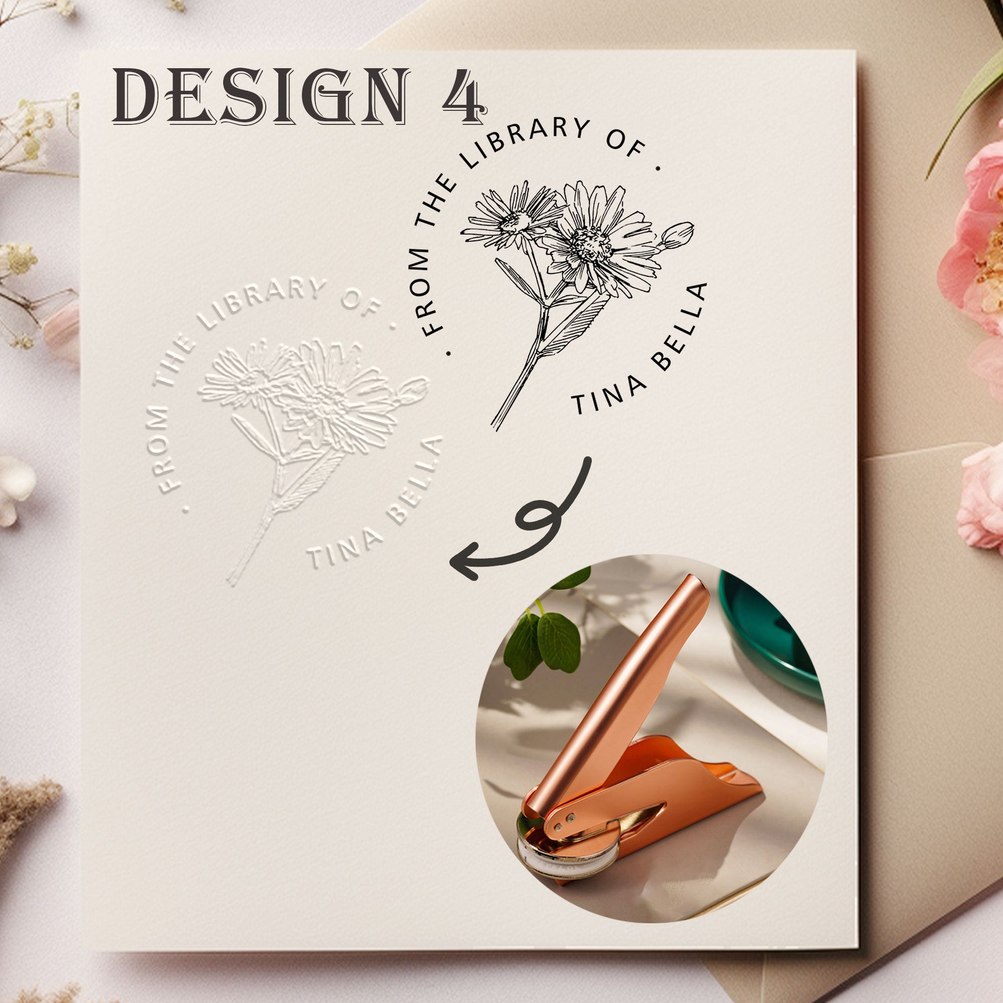 Custom Rustic Book Embosser