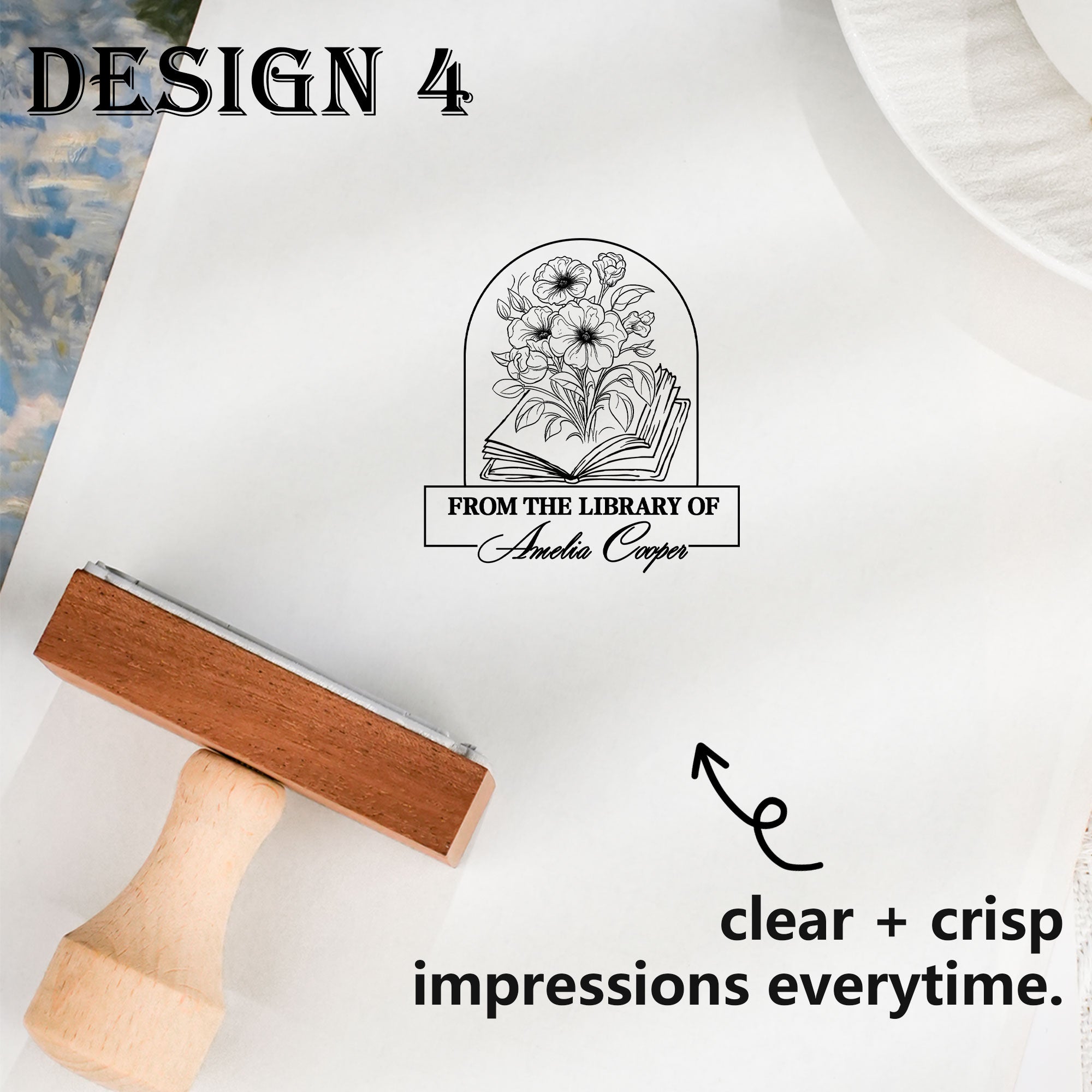 Creative Art Rubber Stamp