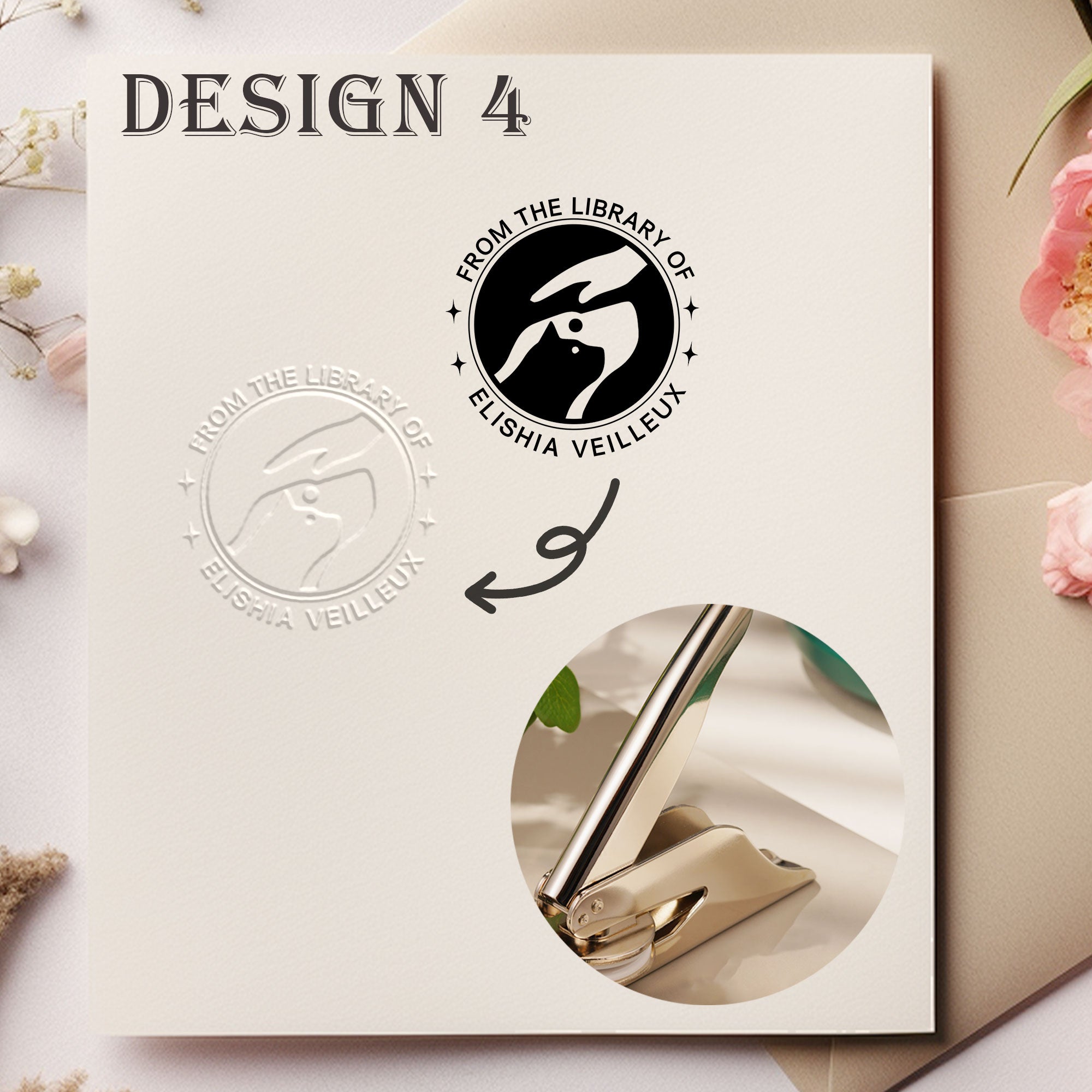 Custom Decor Book Embosser