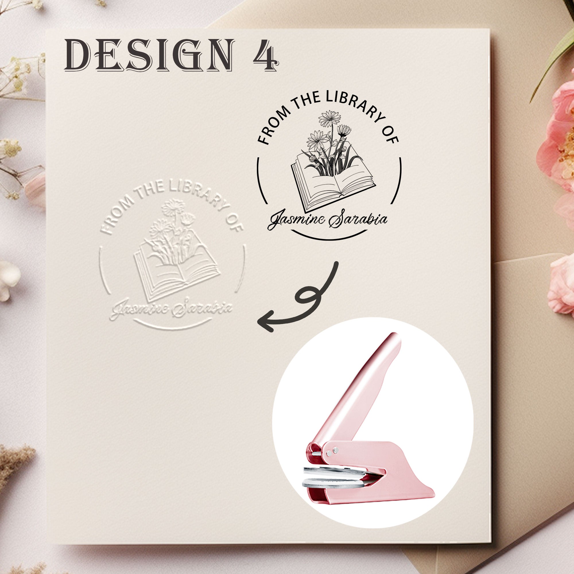 Custom Bookplate Embosser