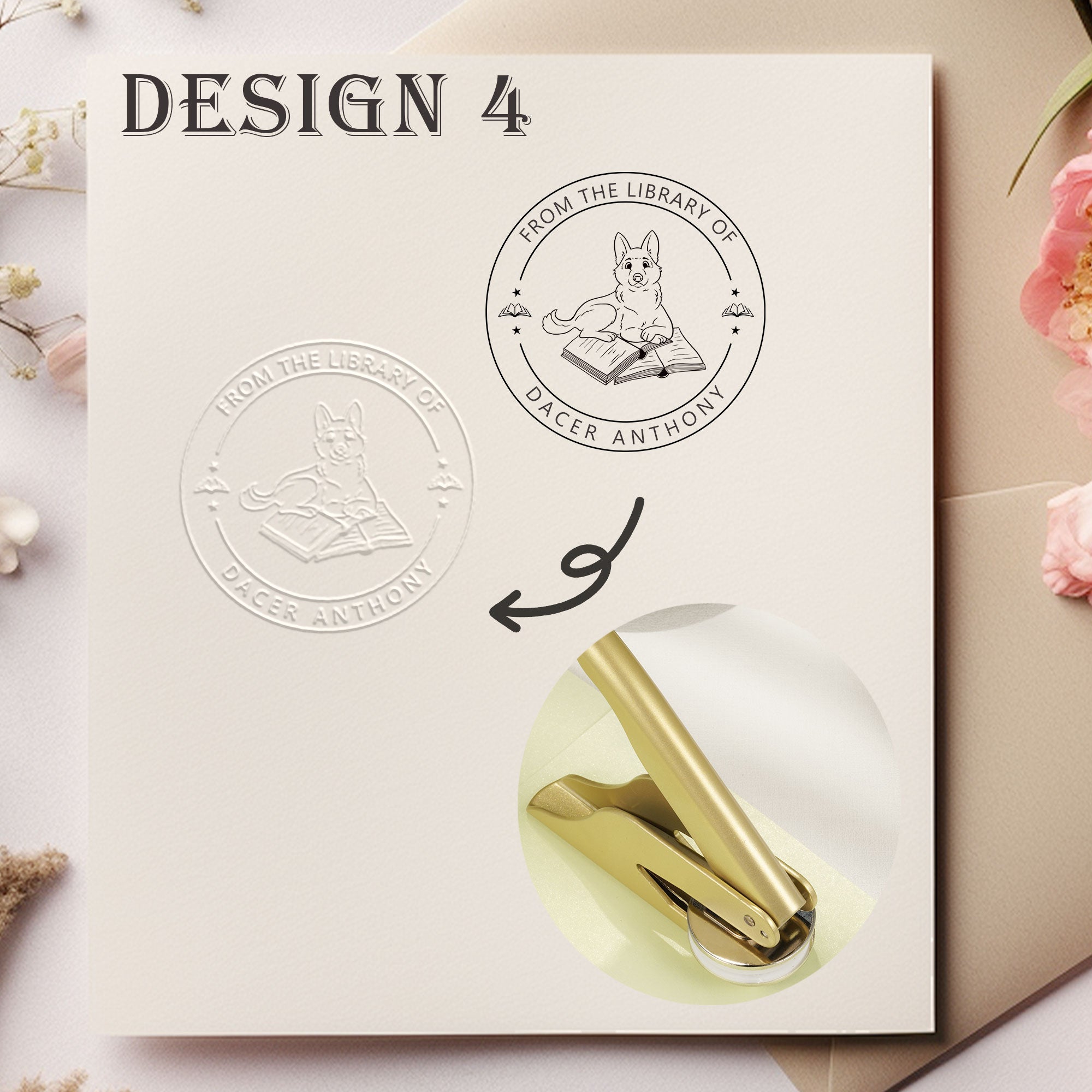 Custom Romantic Embosser