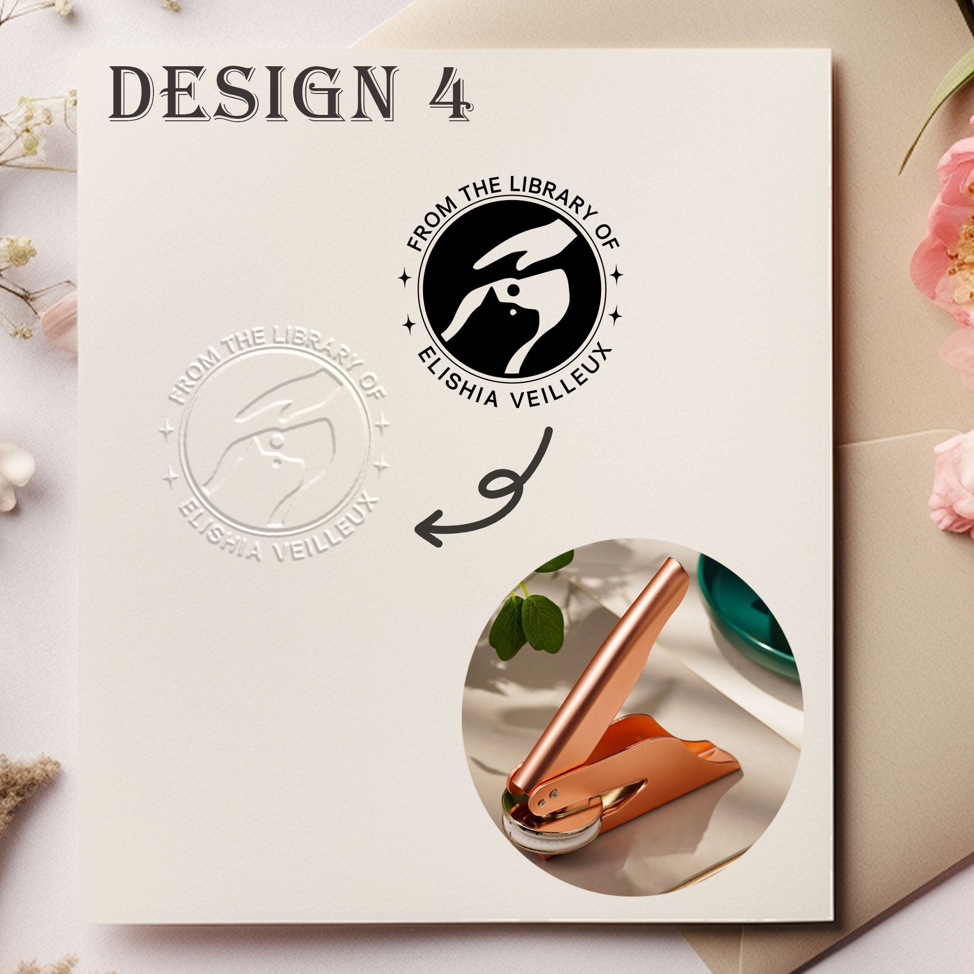 Custom Decor Book Embosser