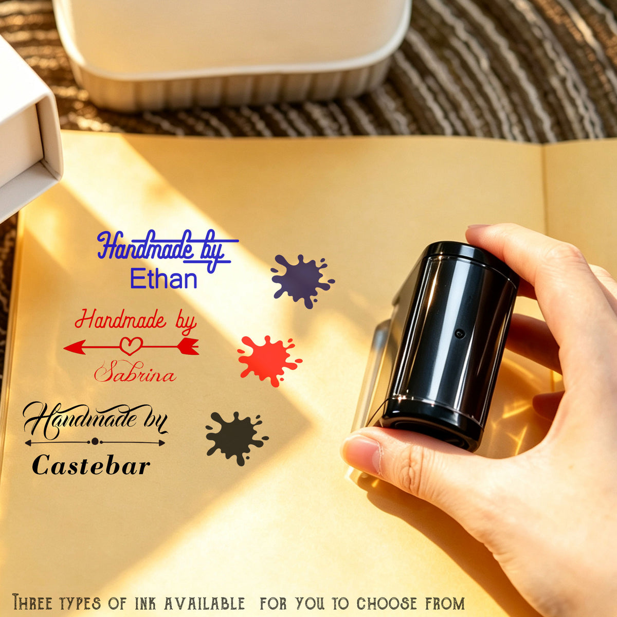 Custom Self Inking Stamps | Personalized Business & Address Stamps